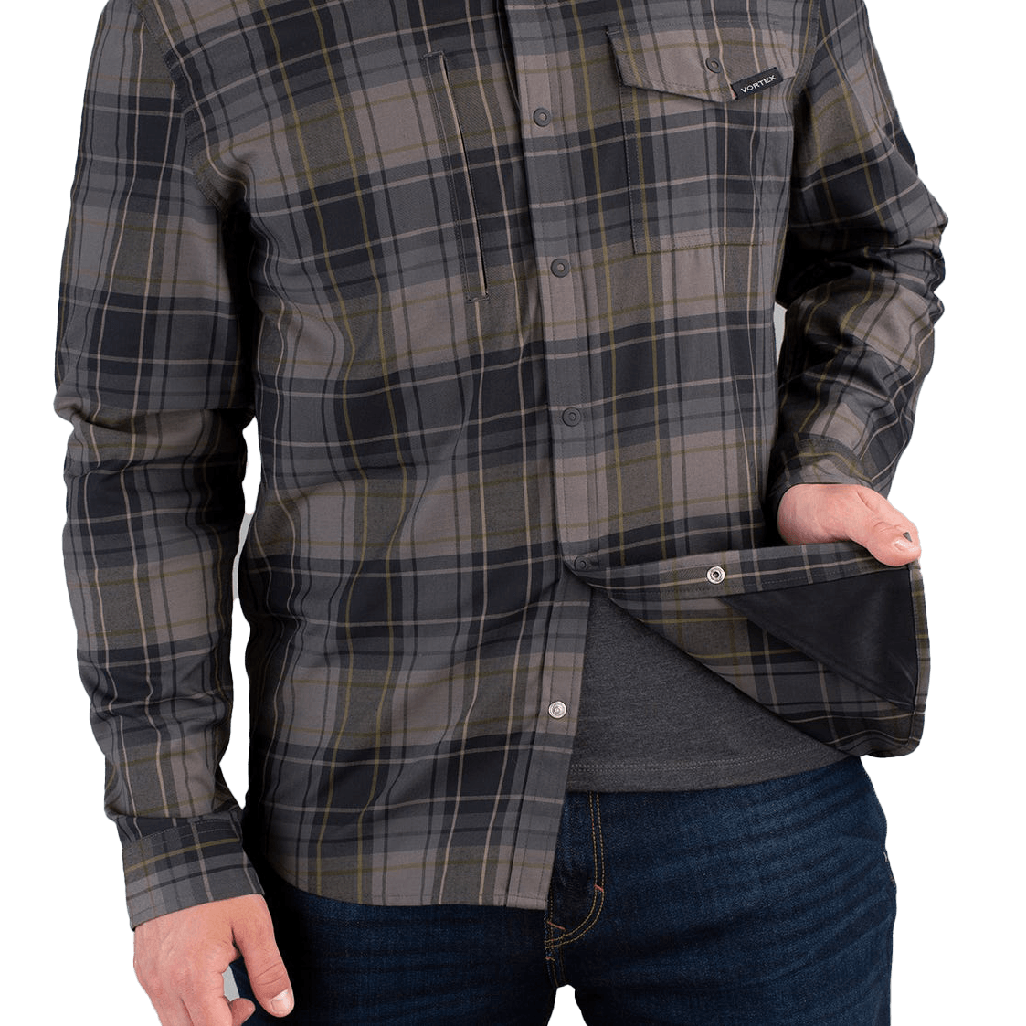 【HI FI FNK】Wizzle Checked Shirt Vortex-Optics-Mn-Trail-Call-