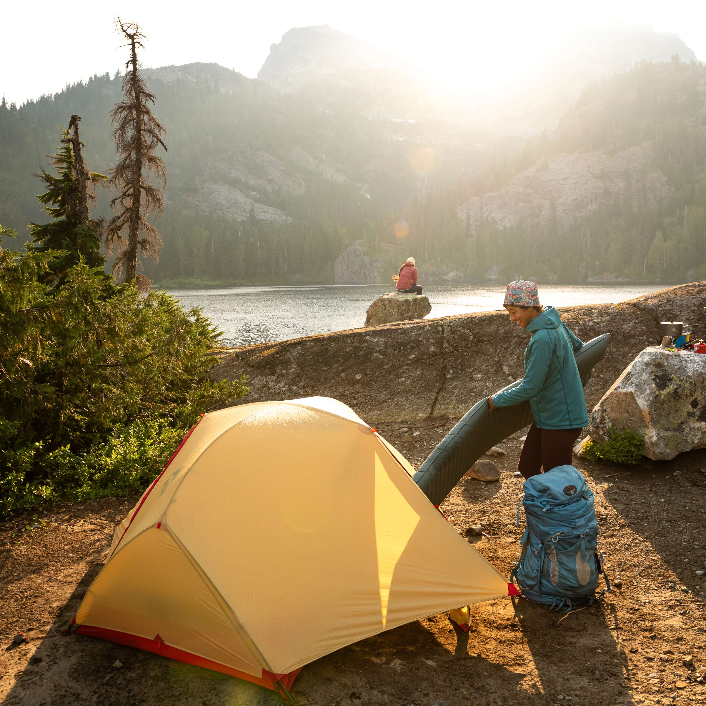 MSR Hubba Hubba 3-Person Backpacking Tent - Als.com