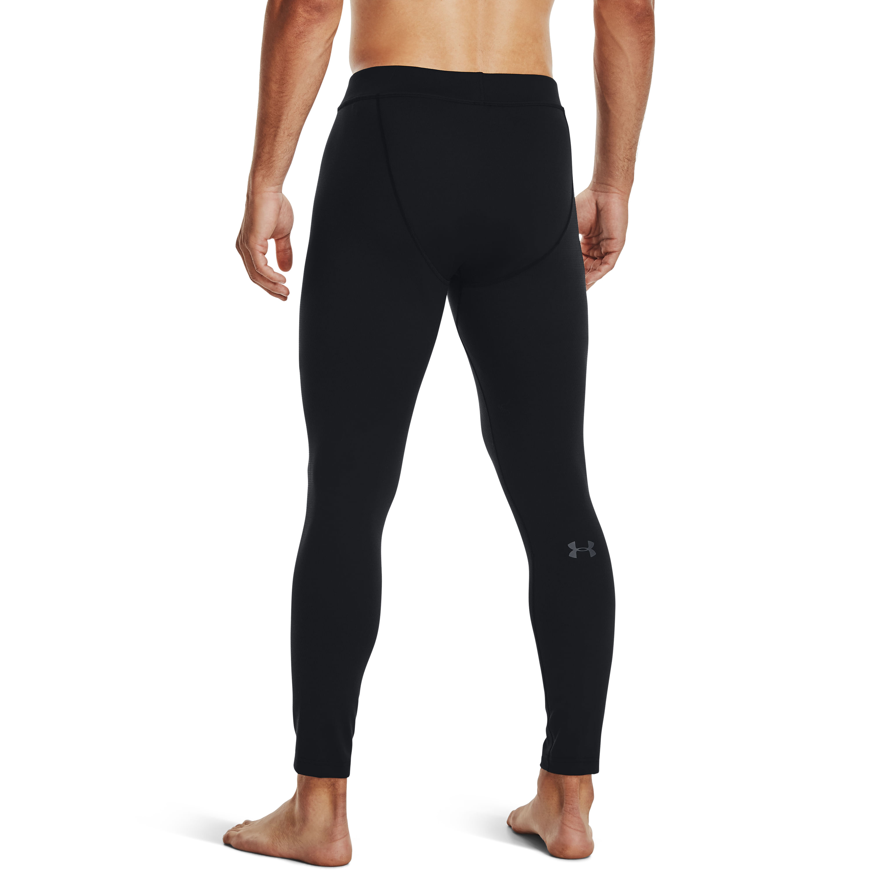 Under Armour Base 4.0 Legging - Men's - Black, Pitch Gray L – image 4 of 6