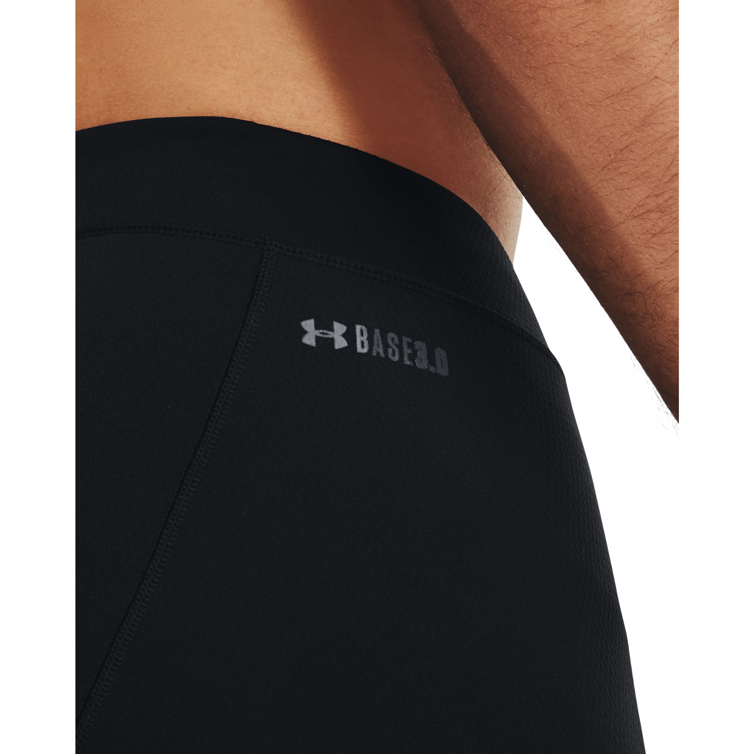 Under Armour Coldgear Base 3.0 Legging - Men's - Black / Pitch Gray 3XL