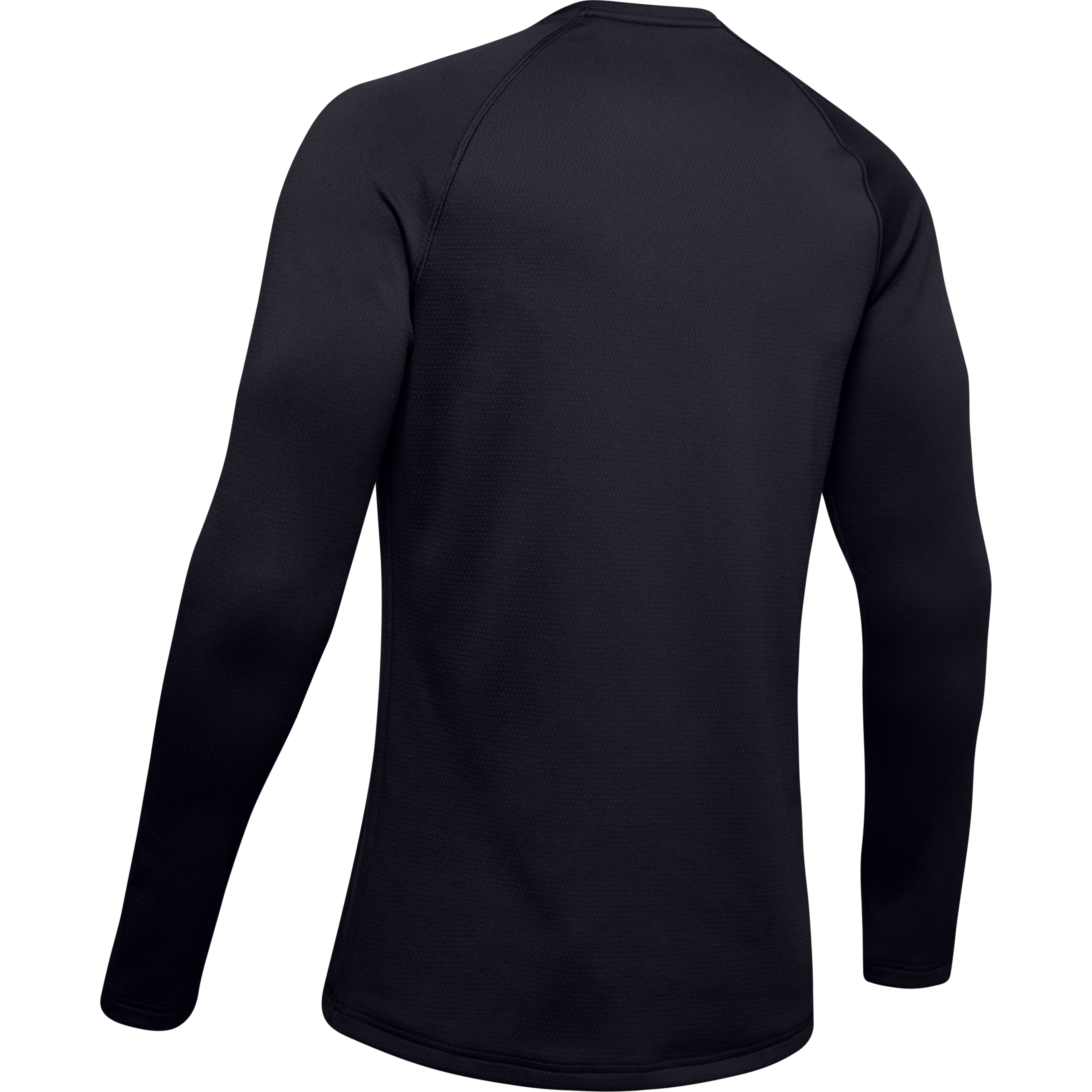 Under Armour Coldgear Base 3.0 Crew Shirt - Men's - Black, Pitch Gray 3XL – image 2 of 6