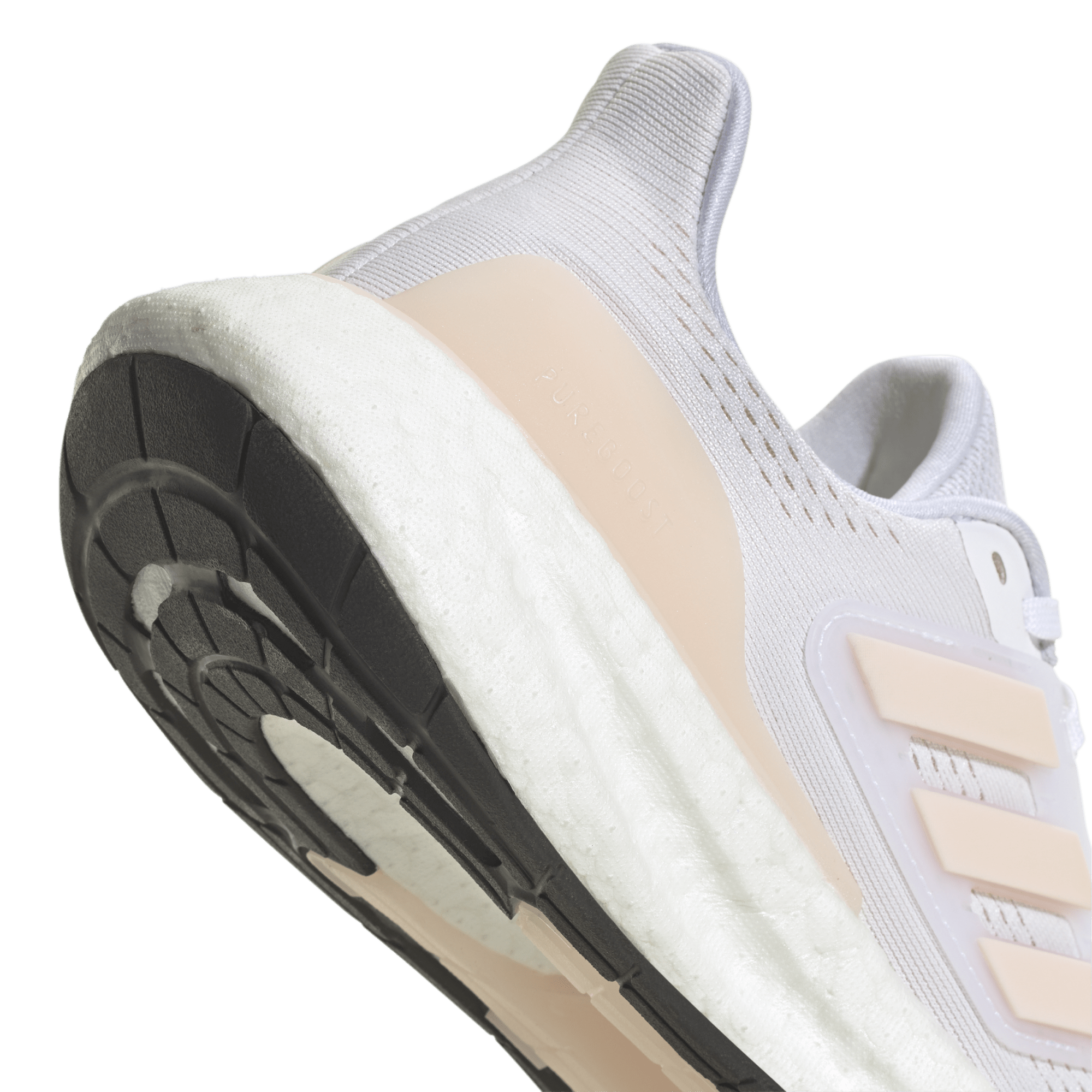 Pure boost all white womens best sale