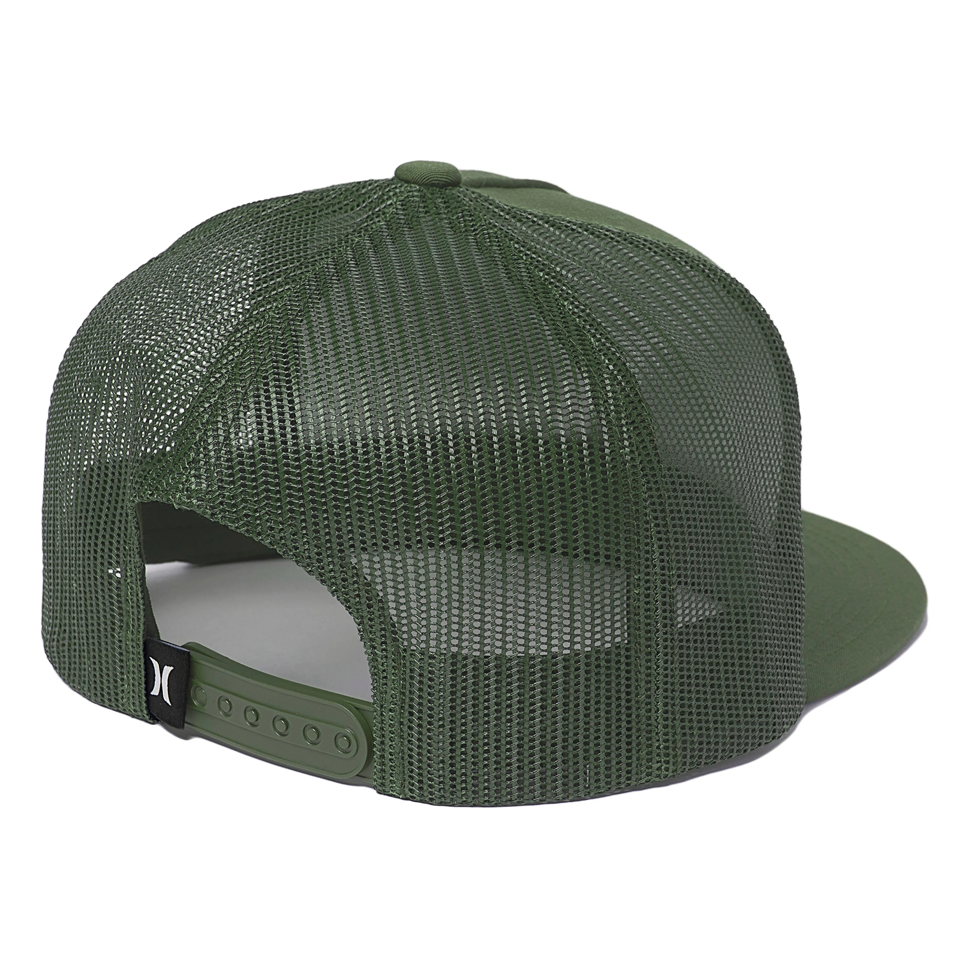 Hurley Icon Solid Flat Trucker Hat - Men's - Als.com