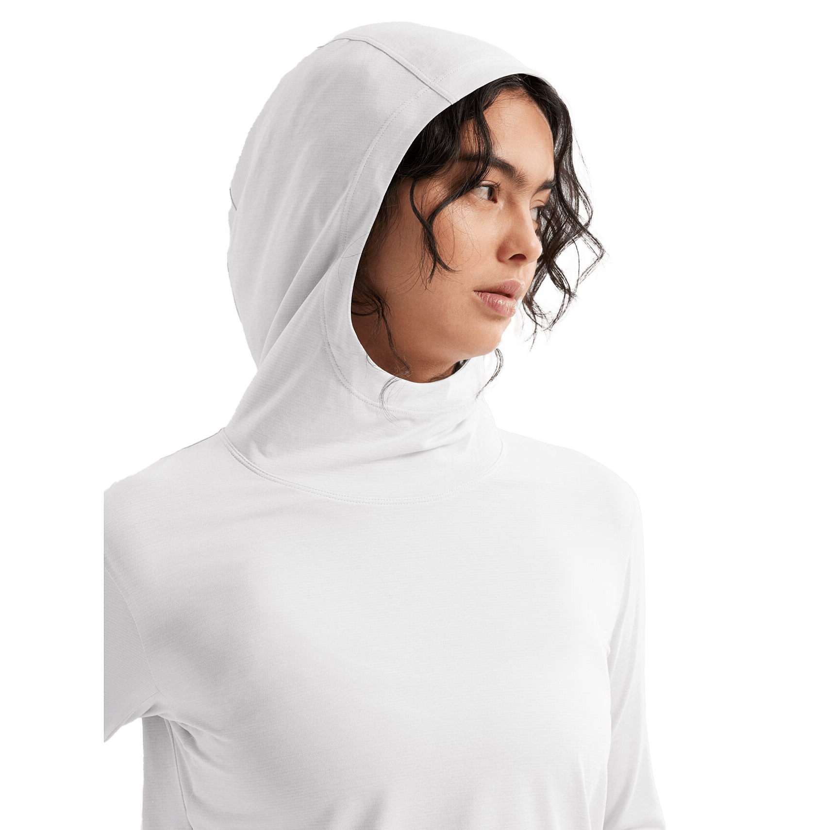 THEREDTHREAD / ザレッドスレッド】S ring asymmetry hoodie lace