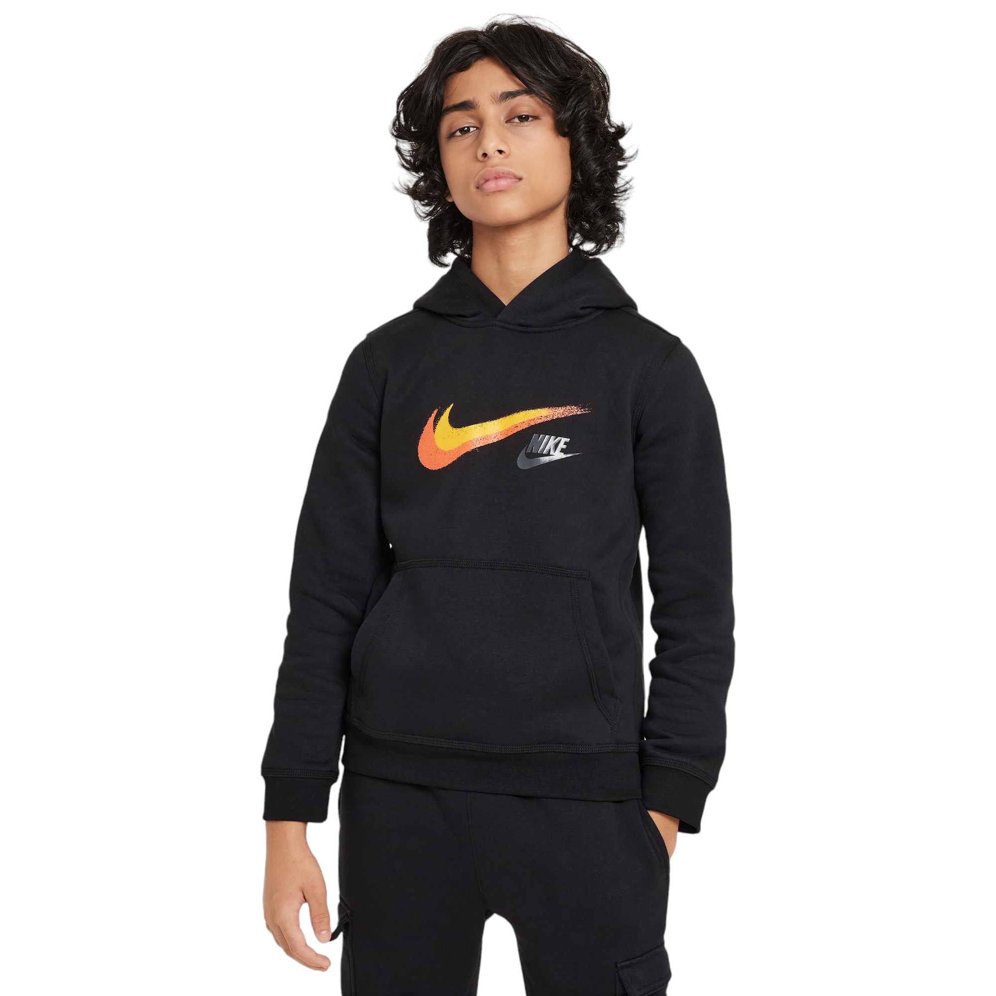 Nike Fleece Pullover Graphic Hoodie Boys' - Main Image