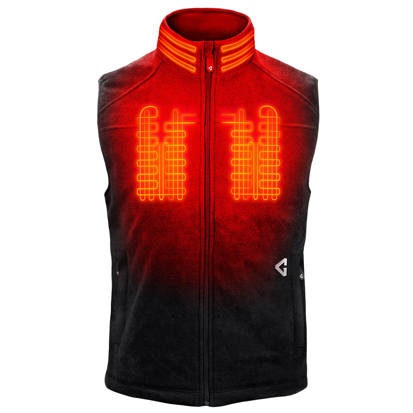 Gerbing 7v Thermite Fleece Heated Vest 2.0 - Men's - Black S