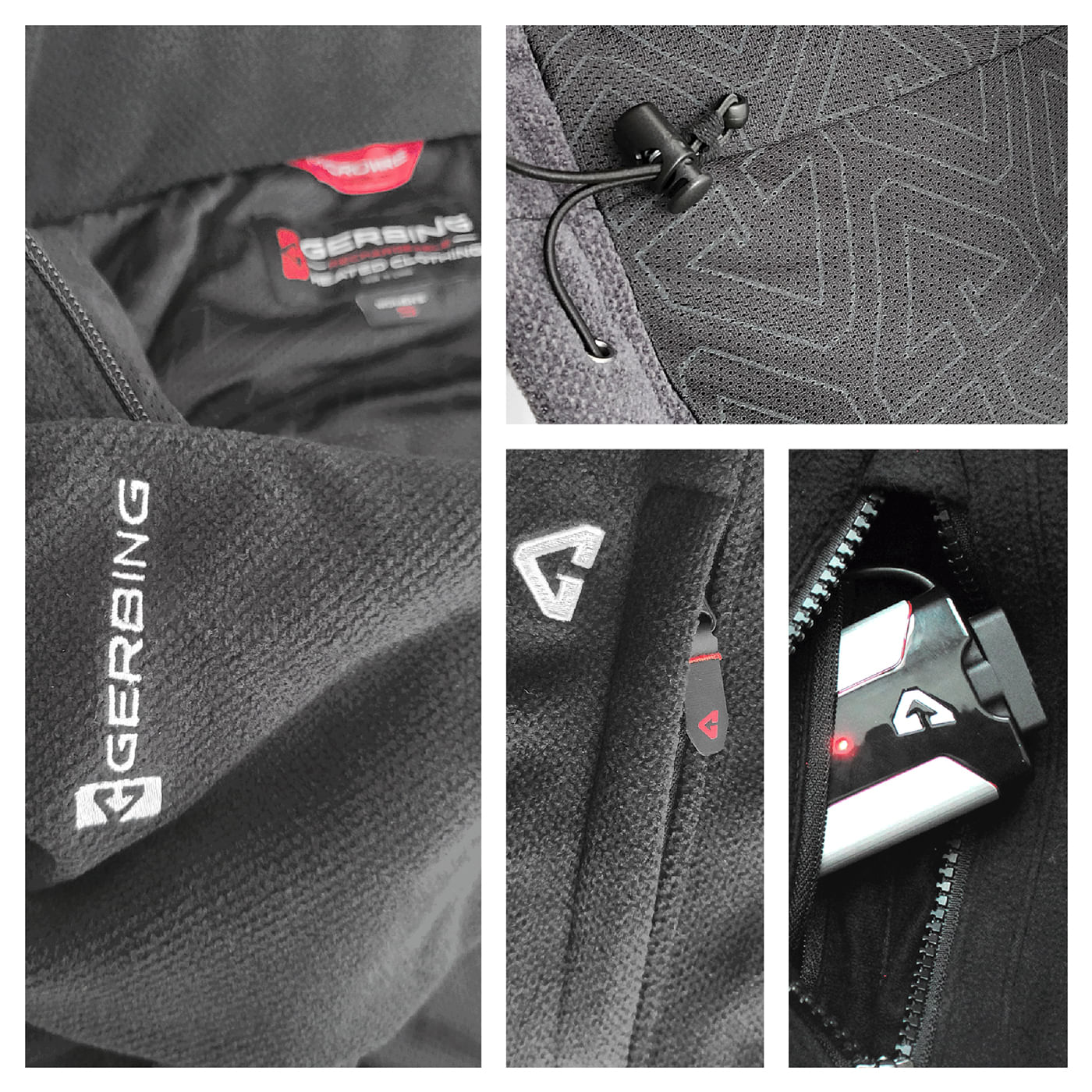 Gerbing 7V Thermite Fleece Heated Jacket - Men's - Gray 3XL