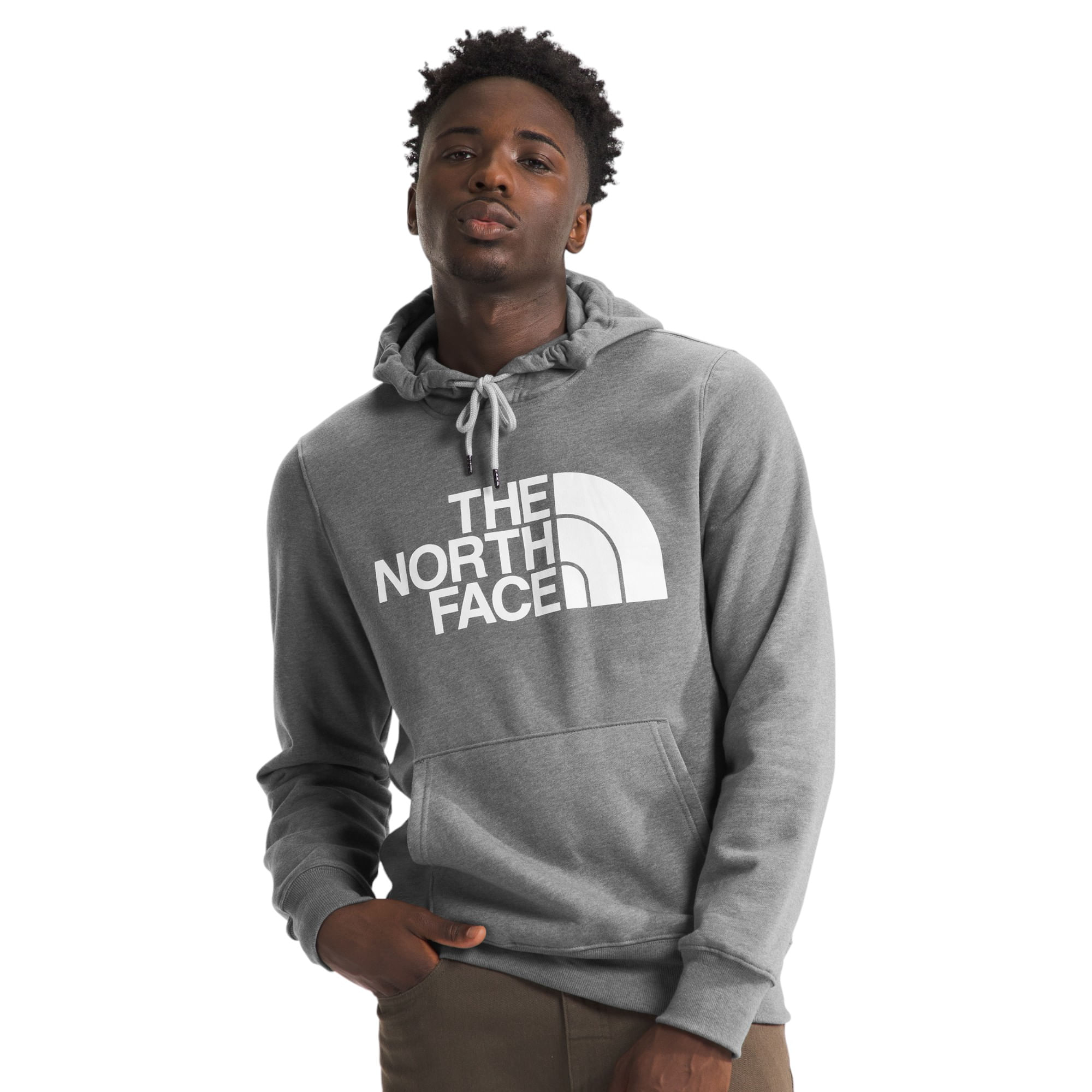 Gray north face hoodie online