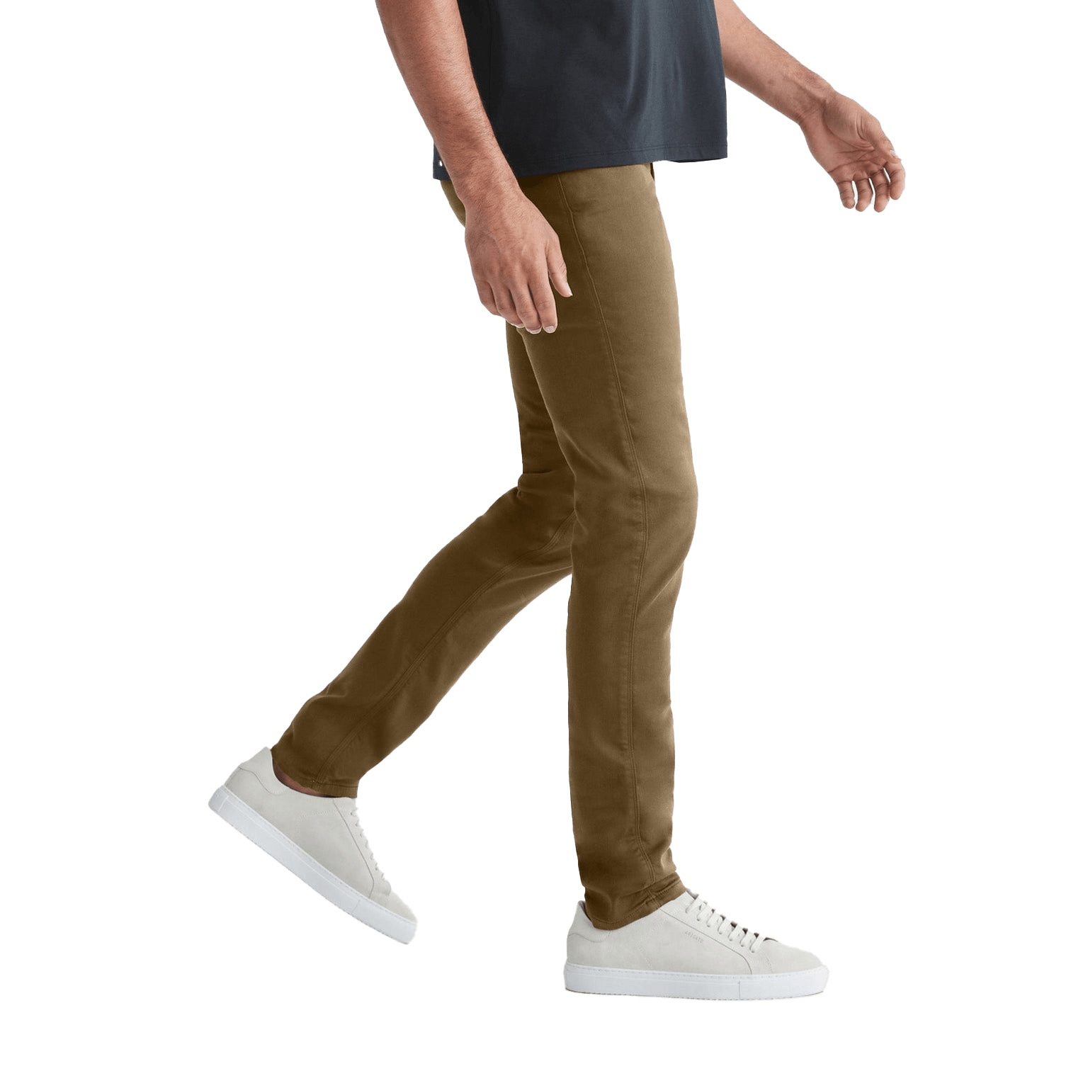 Mens No Sweat Pant Slim Men's Dark Grey Slim Fit Dress Sweatpant