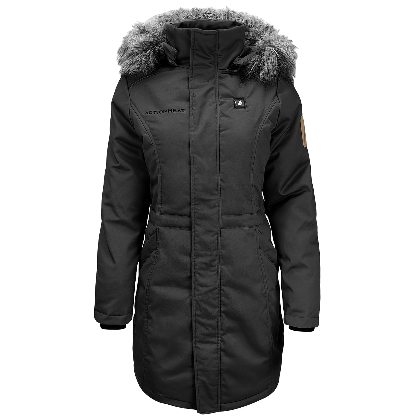 ActionHeat 5V Battery Heated Parka - Women's - Black XS