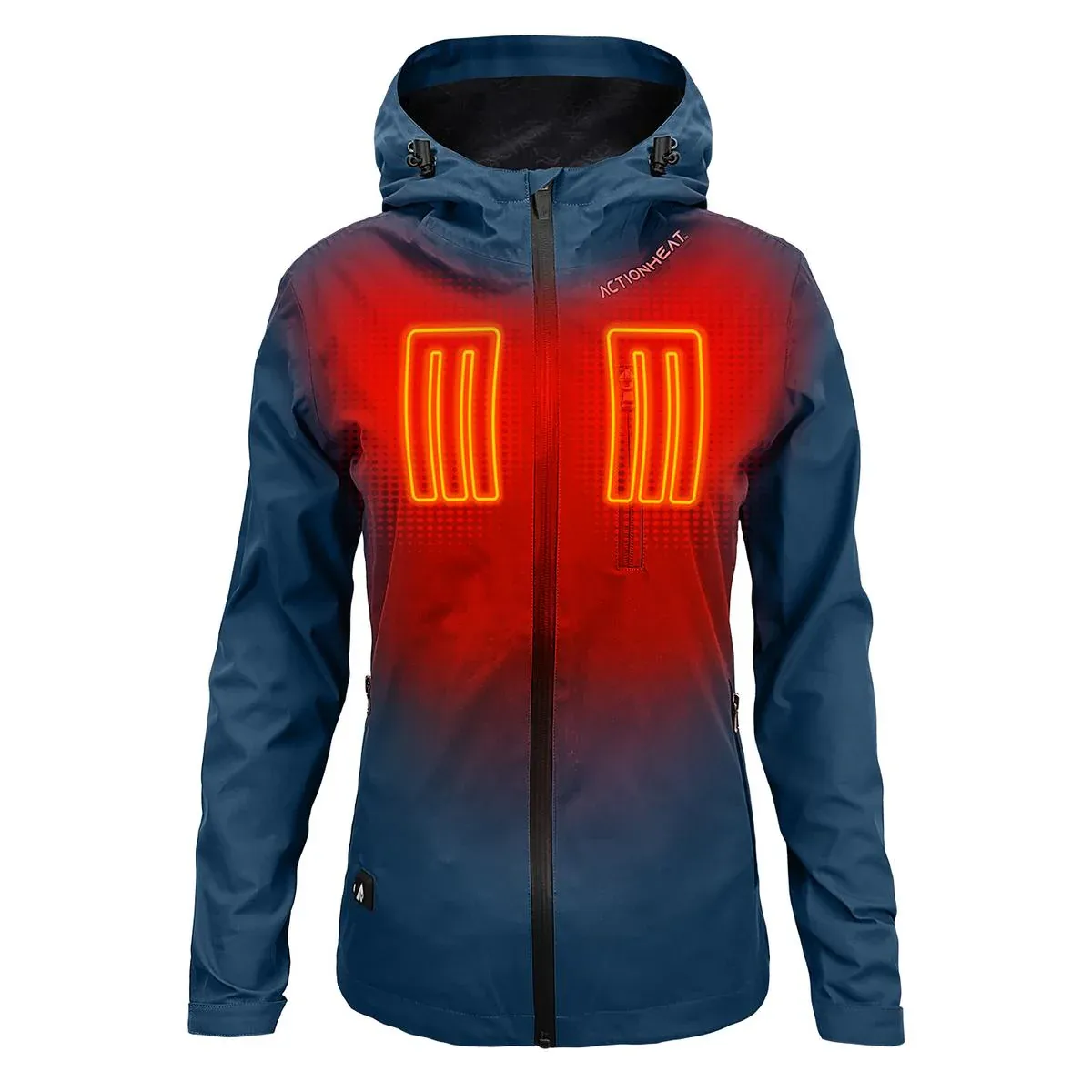 ActionHeat 5V Battery Heated Rain Jacket - Women's - Als.com ActionHeat 5V Battery Heated Rain Jacket - Women's - Als.com