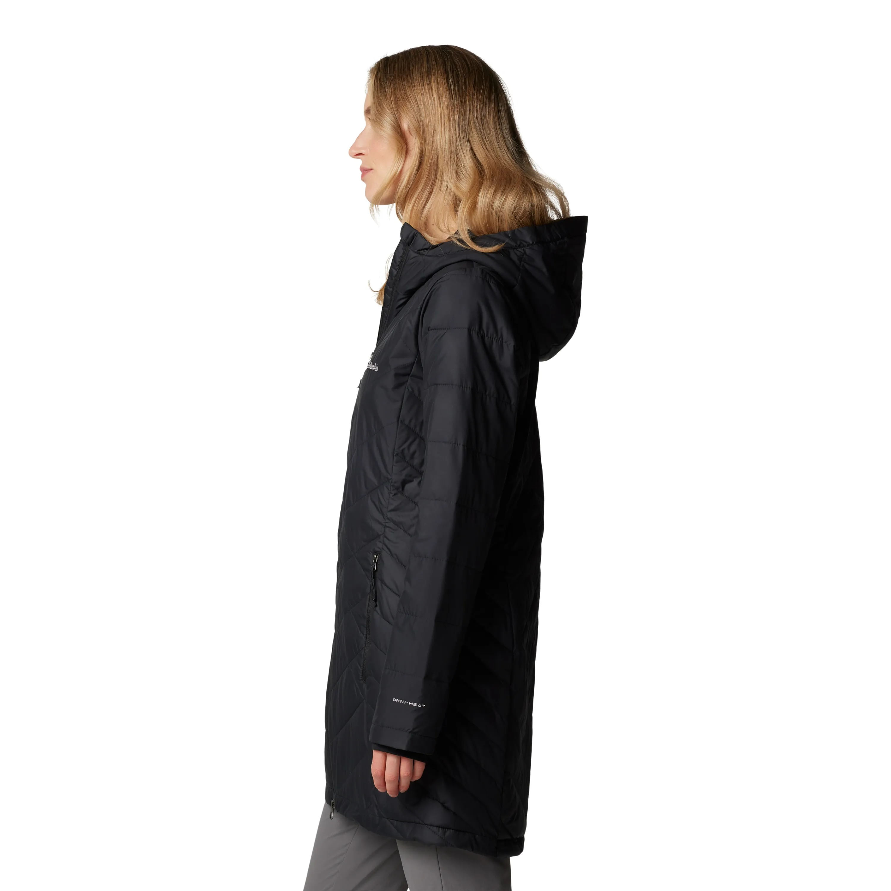 Columbia womens heavenly hooded jacket long on sale