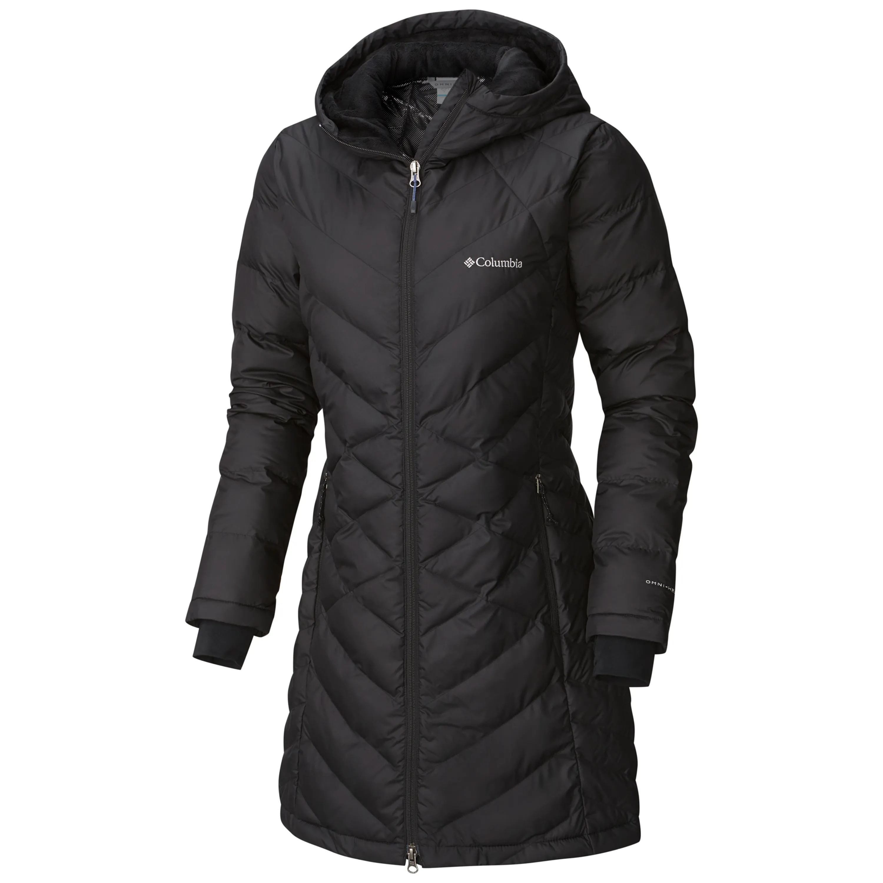 Columbia Women S Heavenly Long Hooded Jacket Black