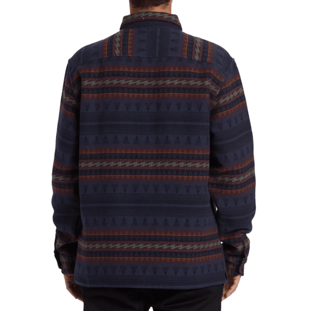 Billabong Offshore Jacquard Flannel Long Sleeve Shirt