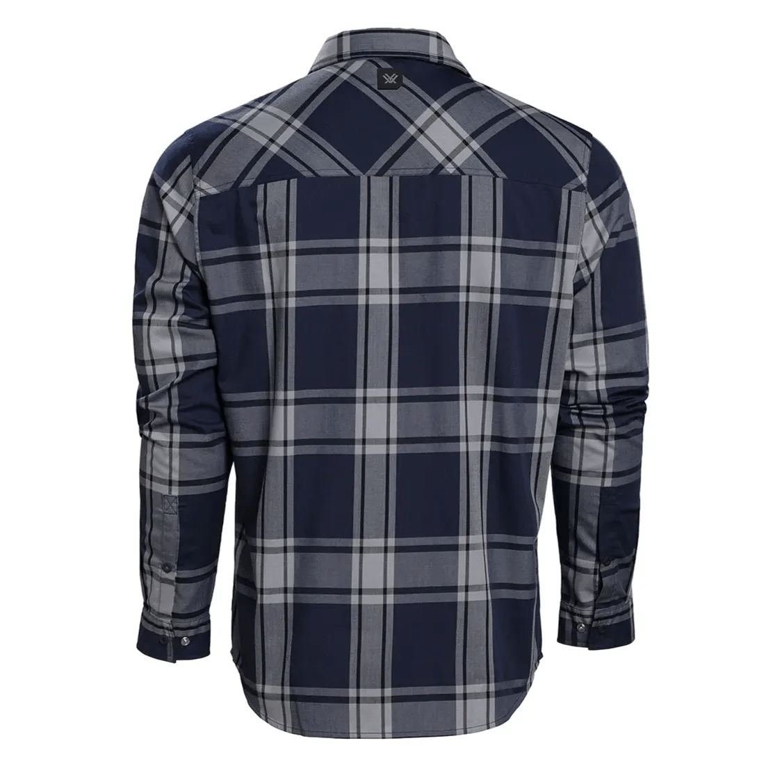 トップス Tech Work Shirts L/S Gun club Plaids Flannel - Gun Metal – Tobacco Motorwear