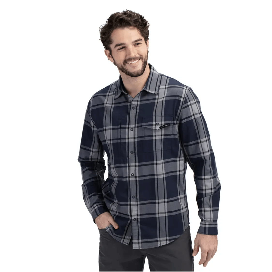 【HI FI FNK】Wizzle Checked Shirt Vortex-Optics-Mn-Trail-Call-