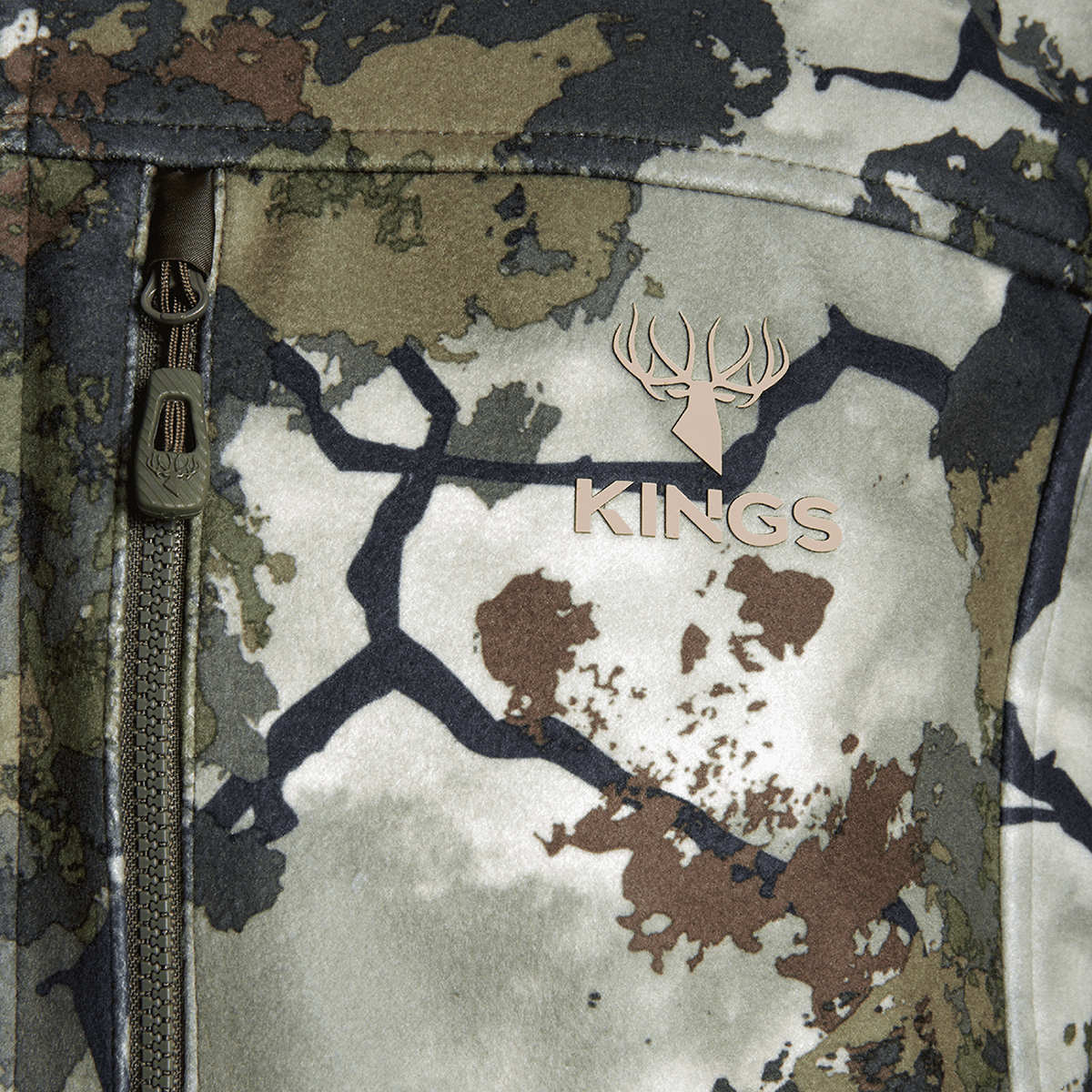 King's Camo Hunter Wind-Defender Fleece Jacket - Men's - KC Ultra Regular XXL
