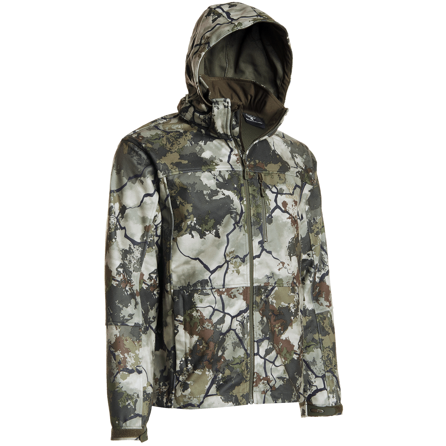 King's Camo Hunter Wind-Defender Fleece Jacket - Men's - KC Ultra Regular XXL
