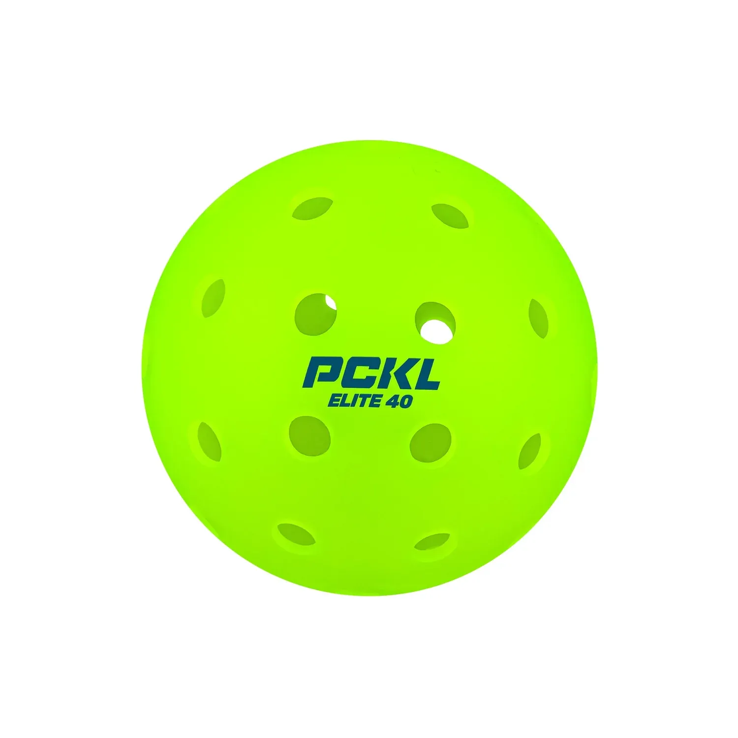 PCKL Pickleball Elite 40 Pickleballs - Neon Green 50 Pack