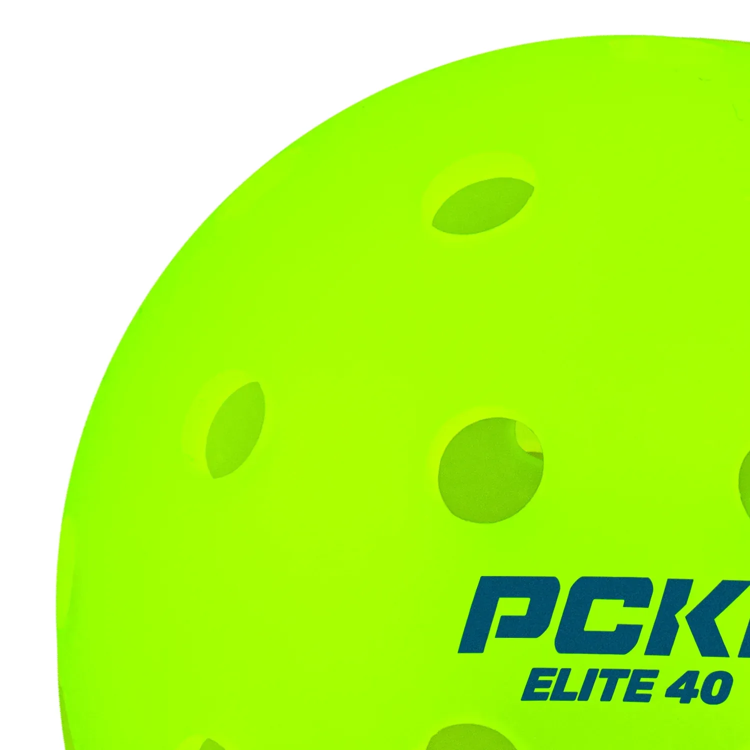 PCKL Pickleball Elite 40 Pickleballs - Neon Green 50 Pack