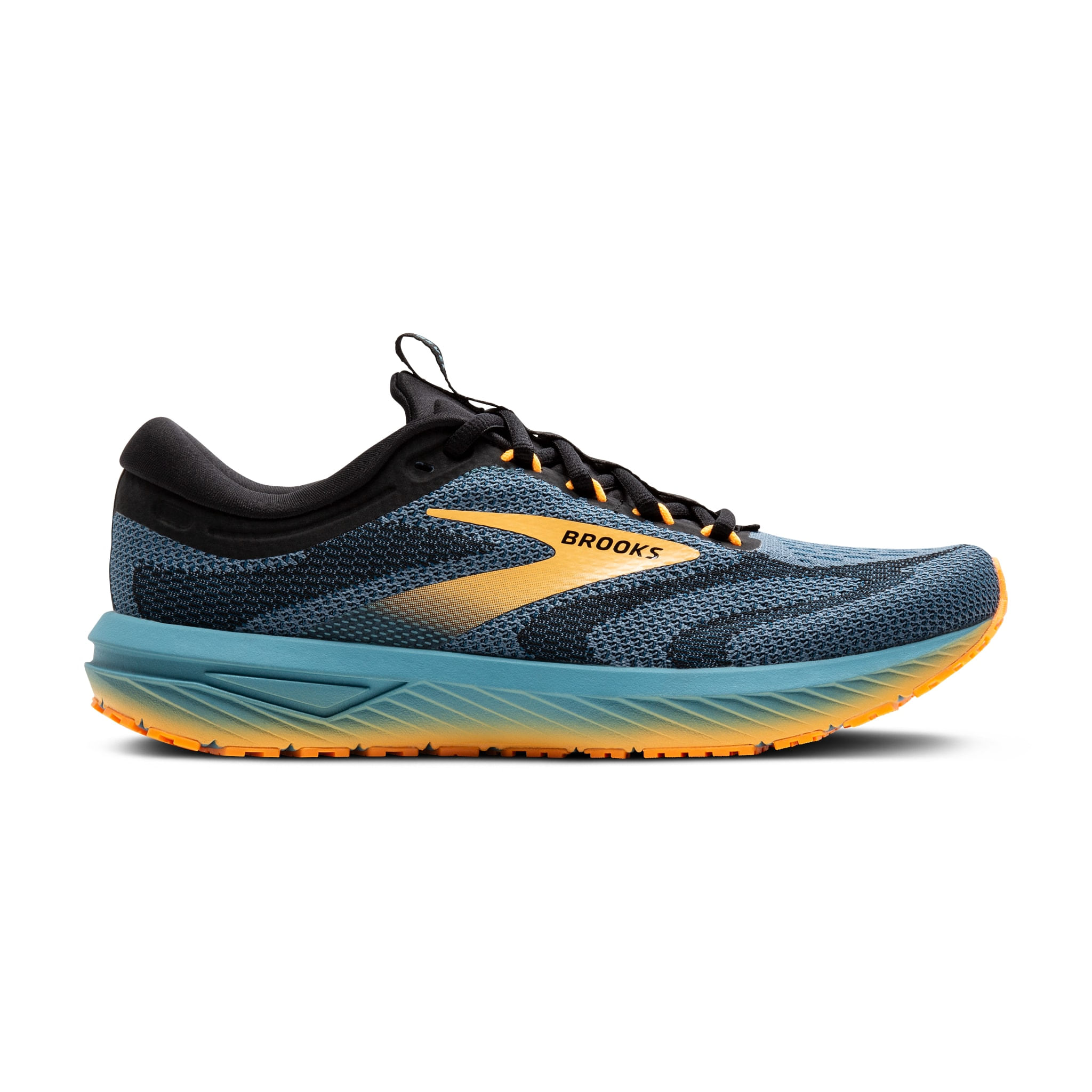 Revel Brooks Black And Orange Running Shoes Brooks Revel Running