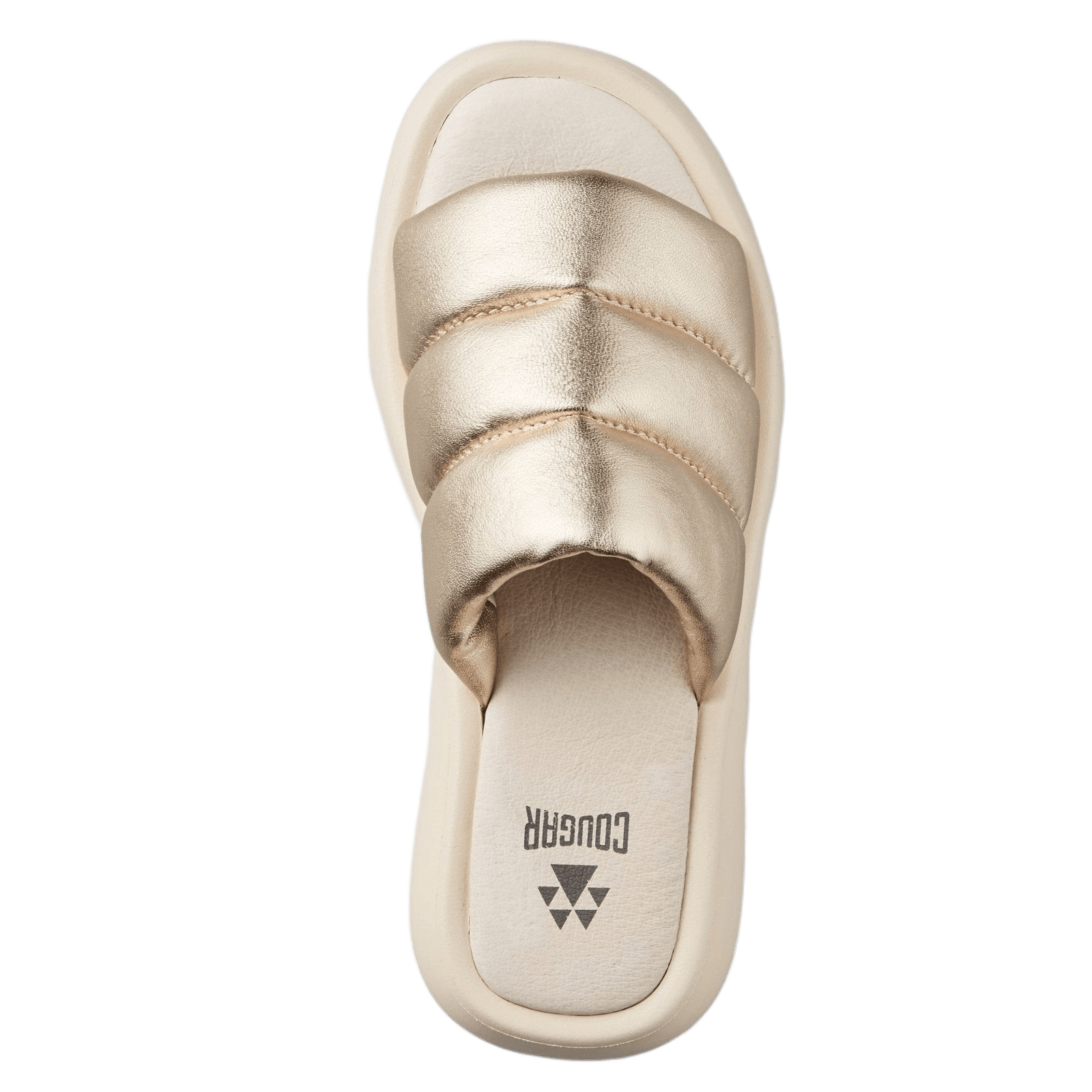 Cougar Shoes Julep Leather Water-Repellent Sandal - Women's - Platino 9 Regular