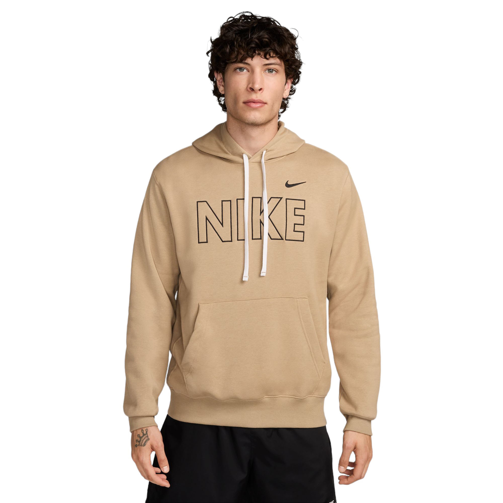 Nike mens fleece pullover hoodie deals