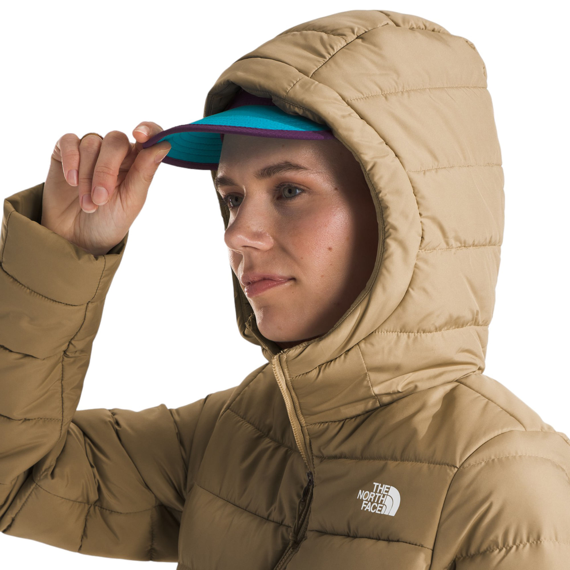 North face hoodie khaki best sale