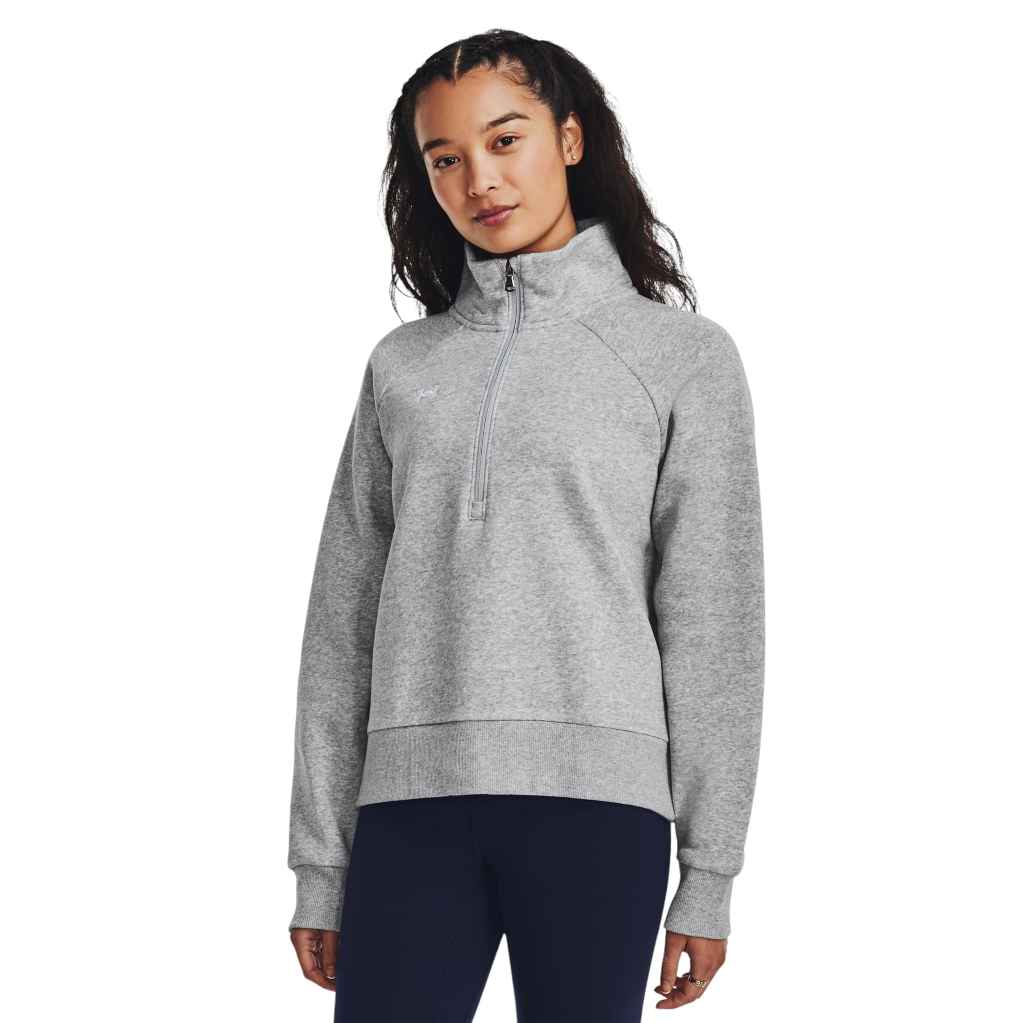 Under Armour Rival Fleece 1/2 Zip Jacket - Women's - Als.com
