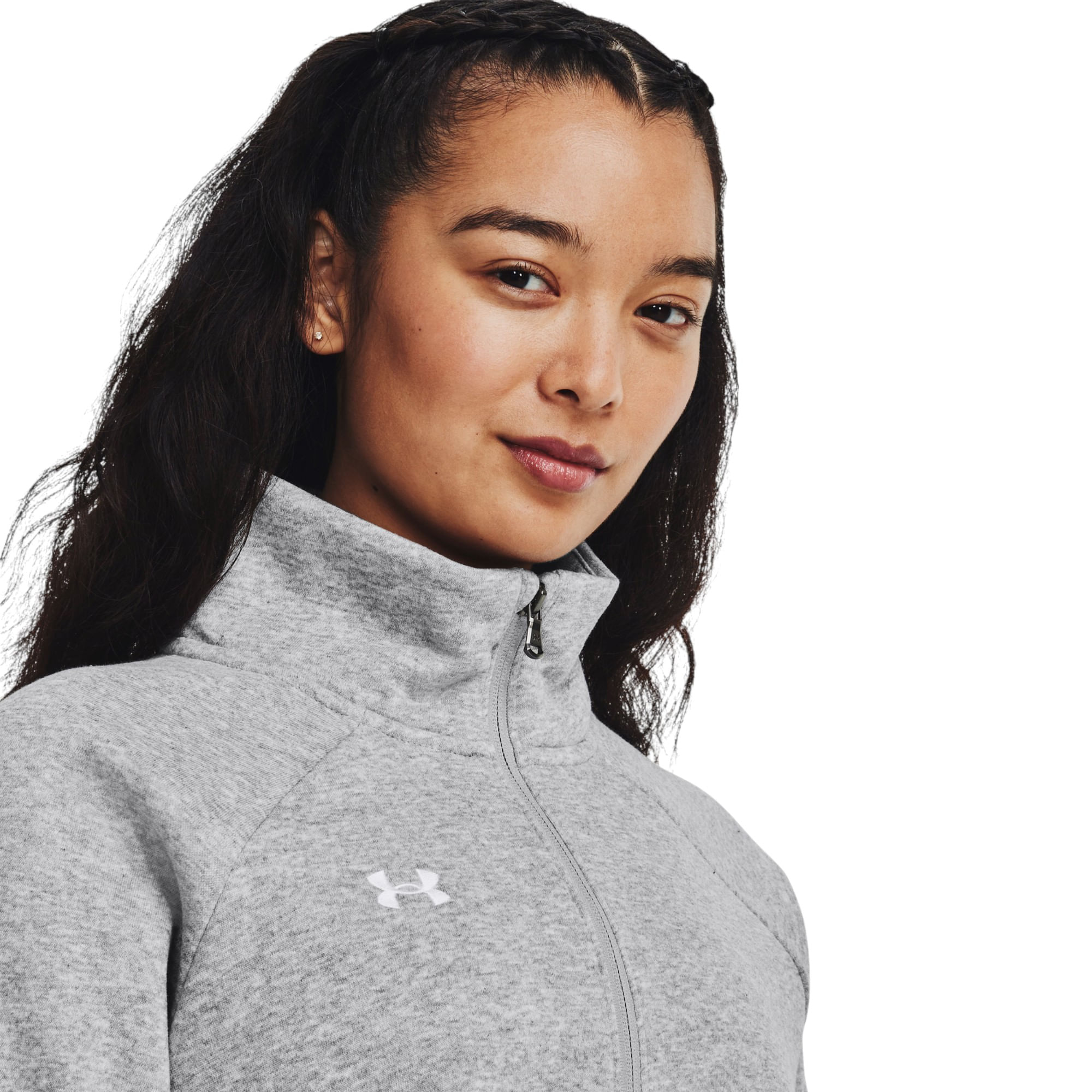 Under Armour Rival Fleece 1/2 Zip Jacket - Women's - Als.com