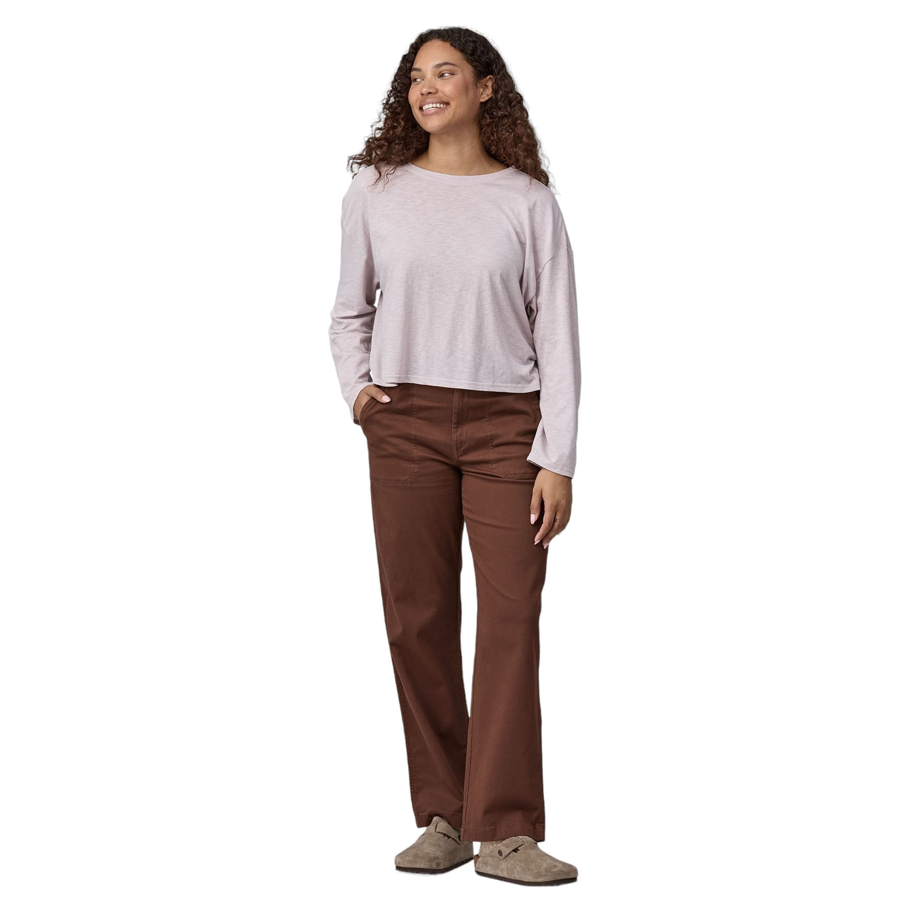 パンツ PATAGONIA Woman Pants Beige 22030 PLCN Patagonia-
