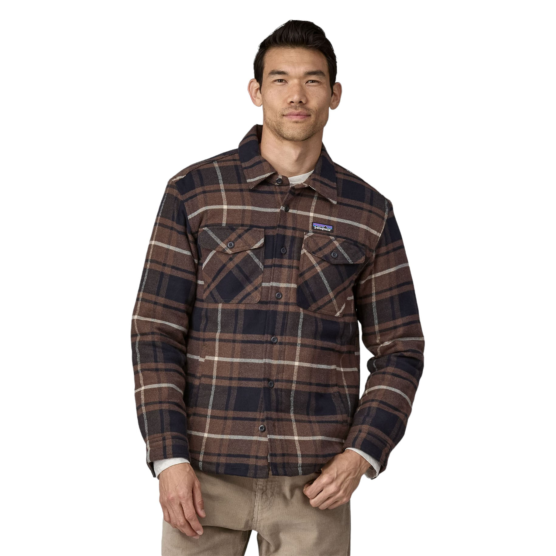 Patagonia Lightweight Insulated Fjord Flannel Shirt - Men's - Als.com