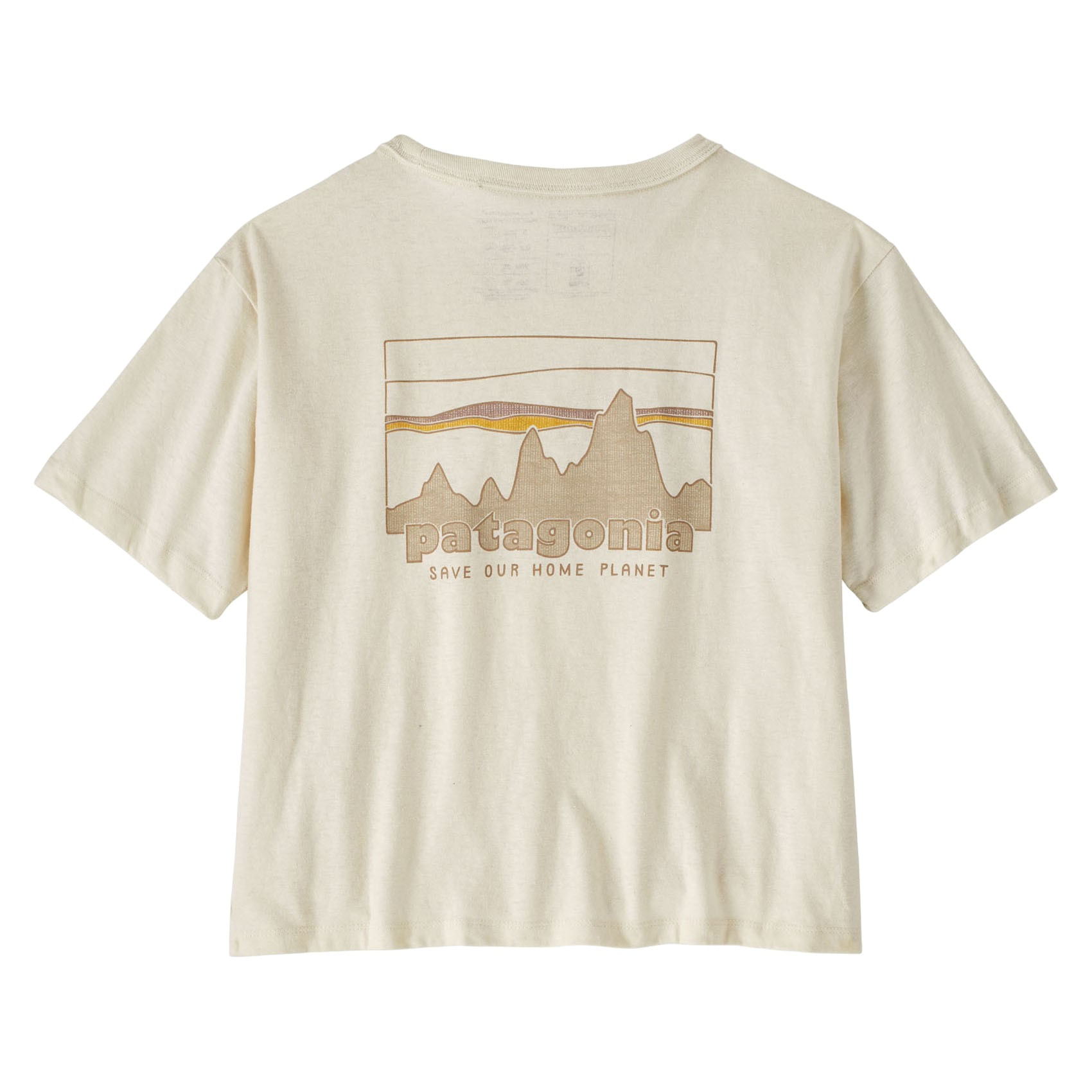 Patagonia '73 Skyline Easy Cut Responsibili-tee Shirt - Women's - Birch White S