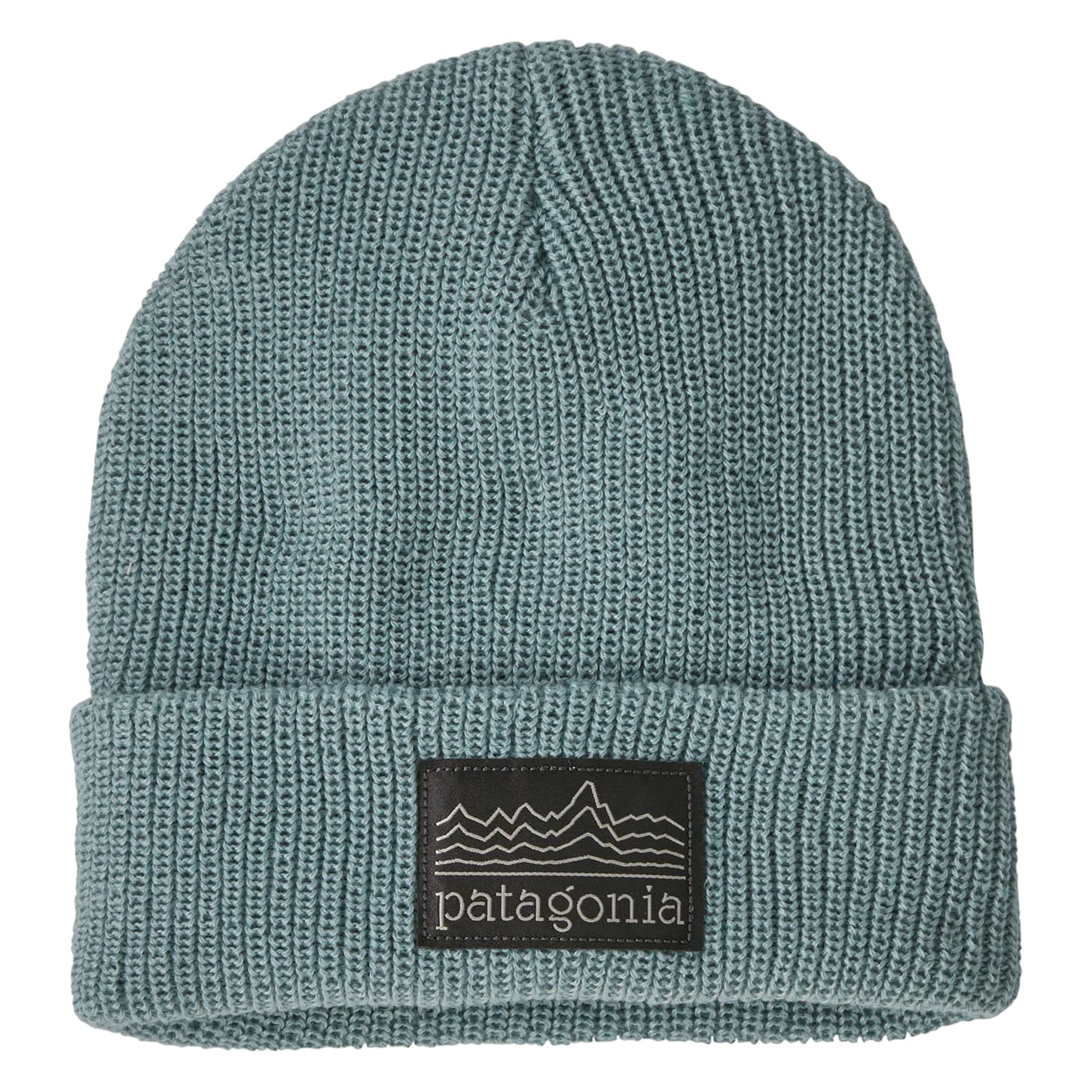 Patagonia-Logo-Beanie---Youth-Strata-Stencil---Thermal-Blue