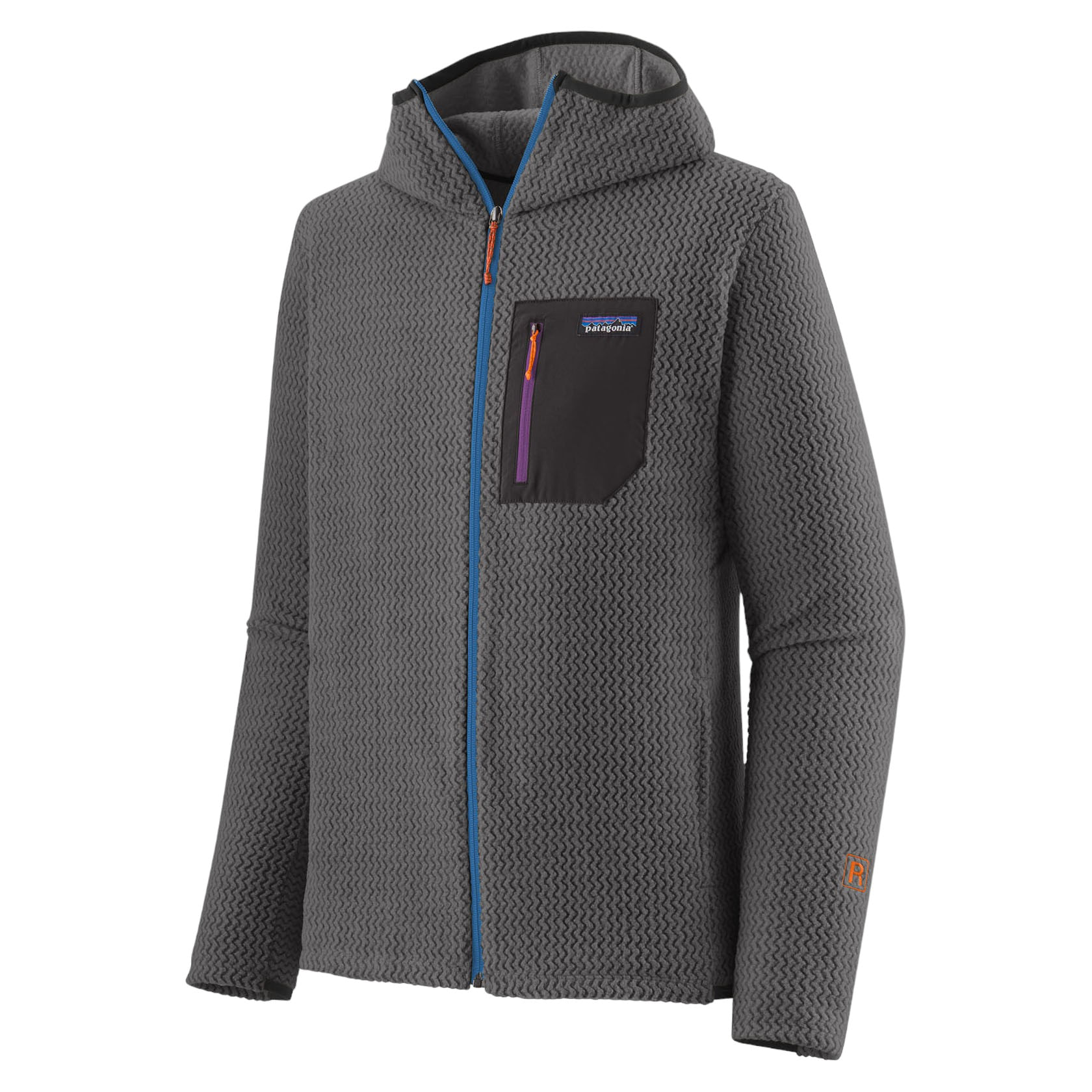 Patagonia Men s R1 Air Full Zip Hoody Forge Grey M