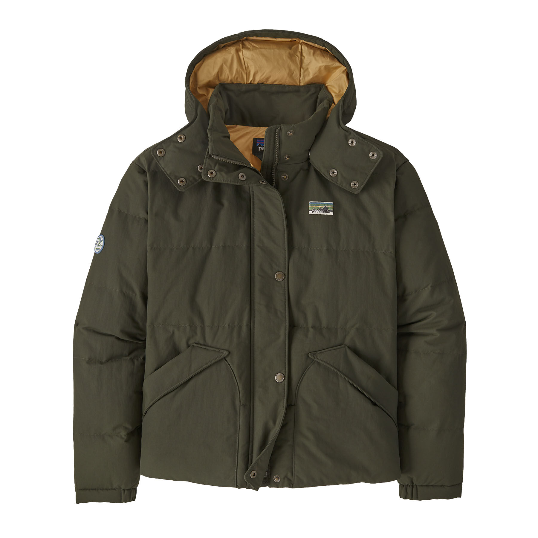 Patagonia Downdrift Jacket Pine Needle Green S Women