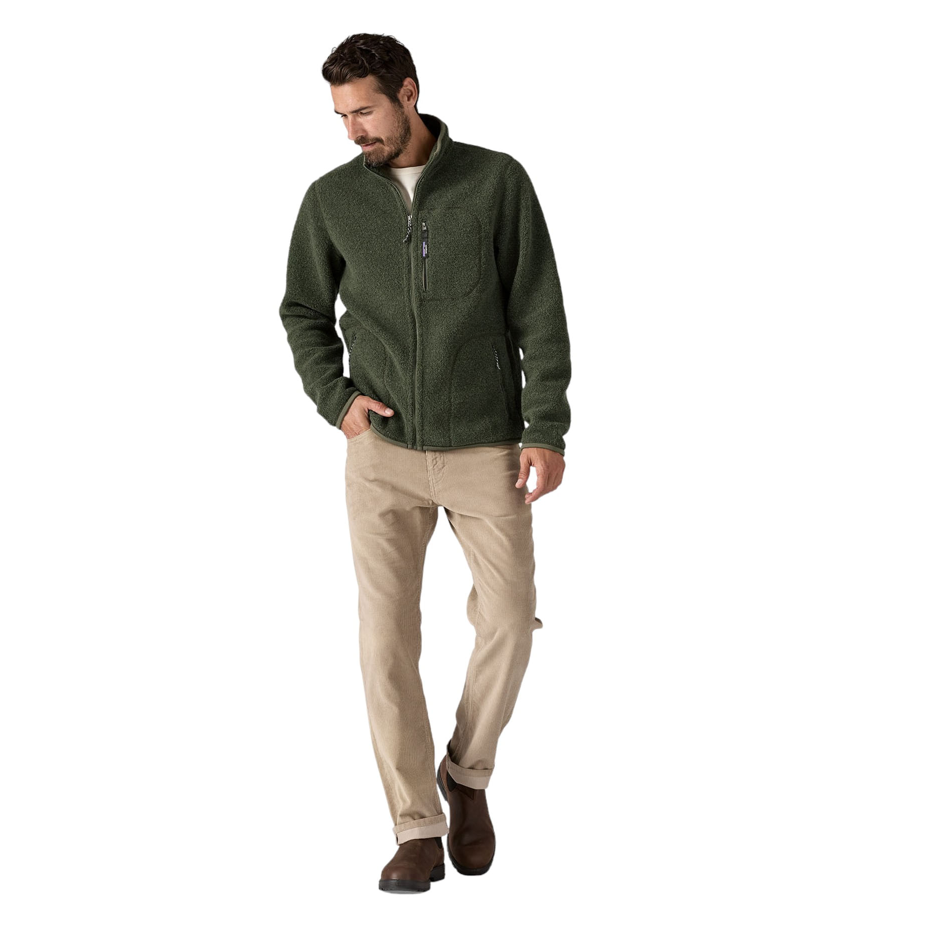 Patagonia-Reclaimed-Fleece-Jacket---Men-s-Basin-Green