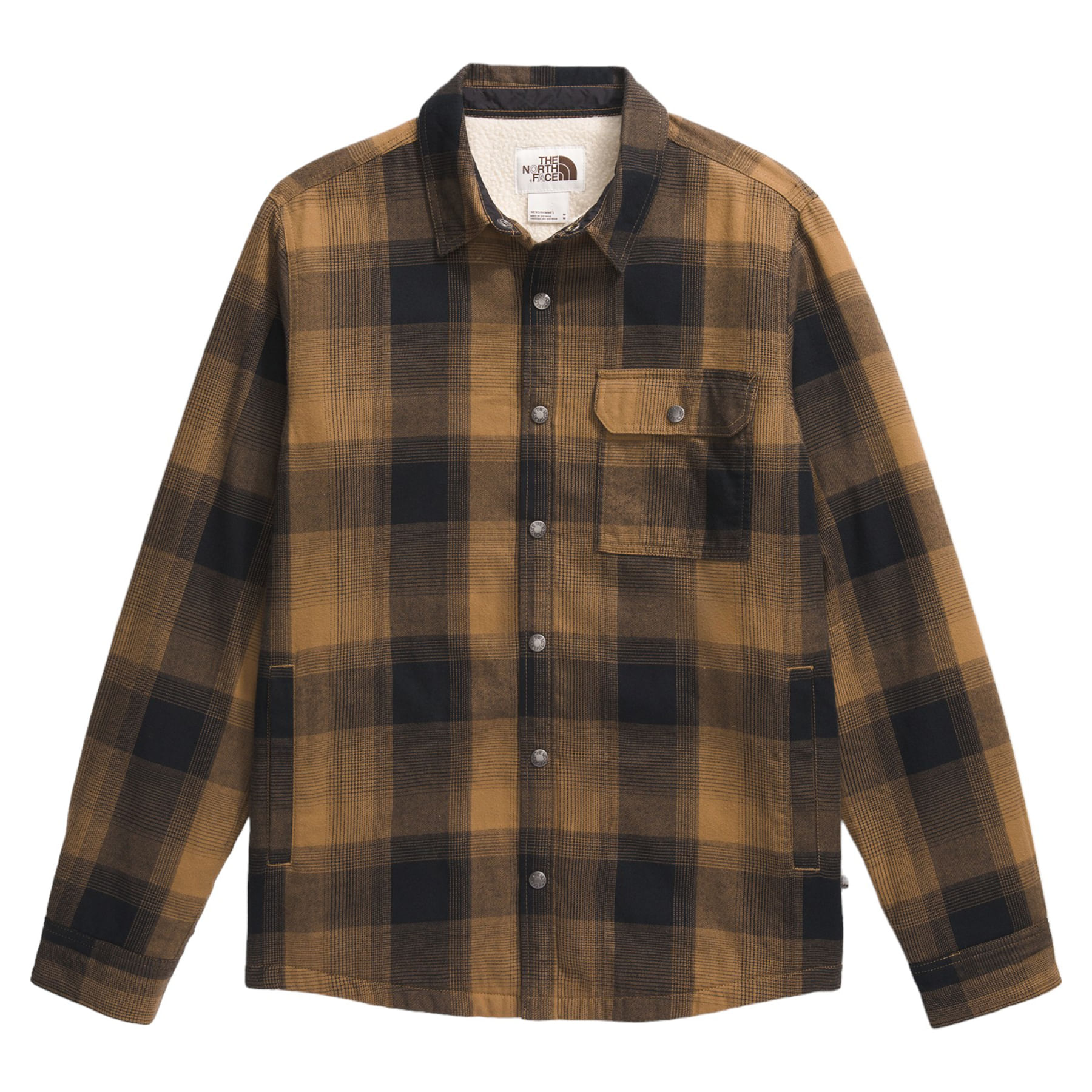 The-North-Face-Campshire-Shirt---Men-s-Utility-Brown-TNF-Shadow-Plaid