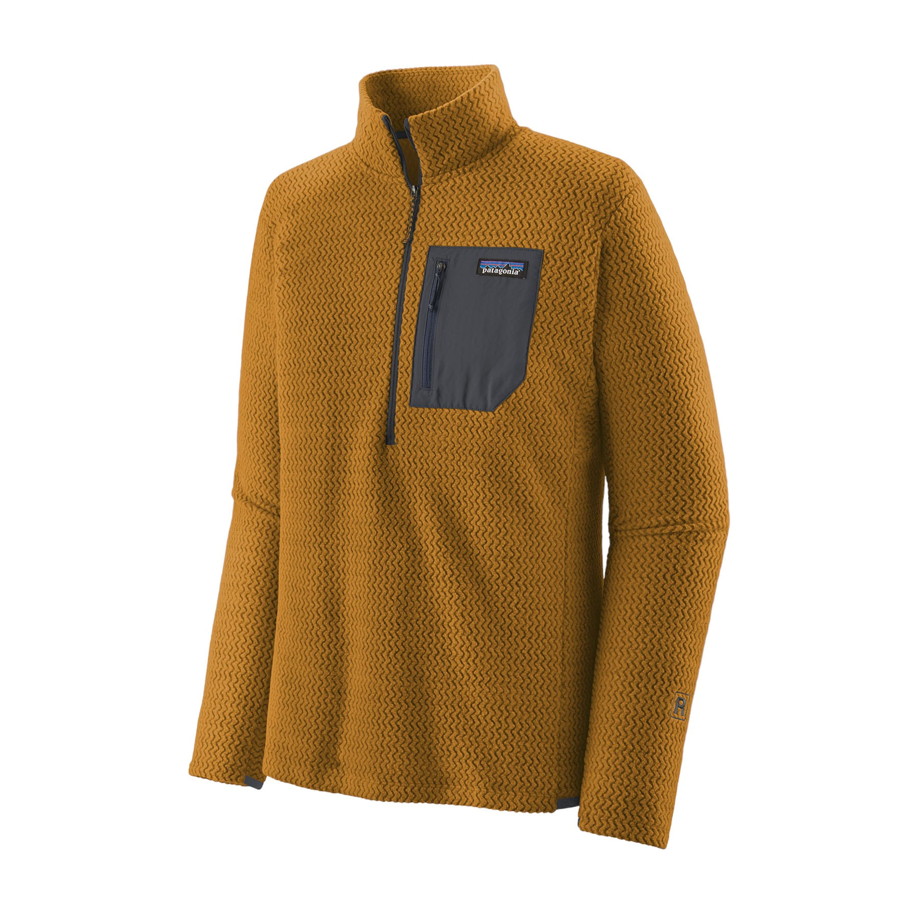 Patagonia-R1-Air-Zip-Neck-Fleece-Jacket---Men-s-Raptor-Brown
