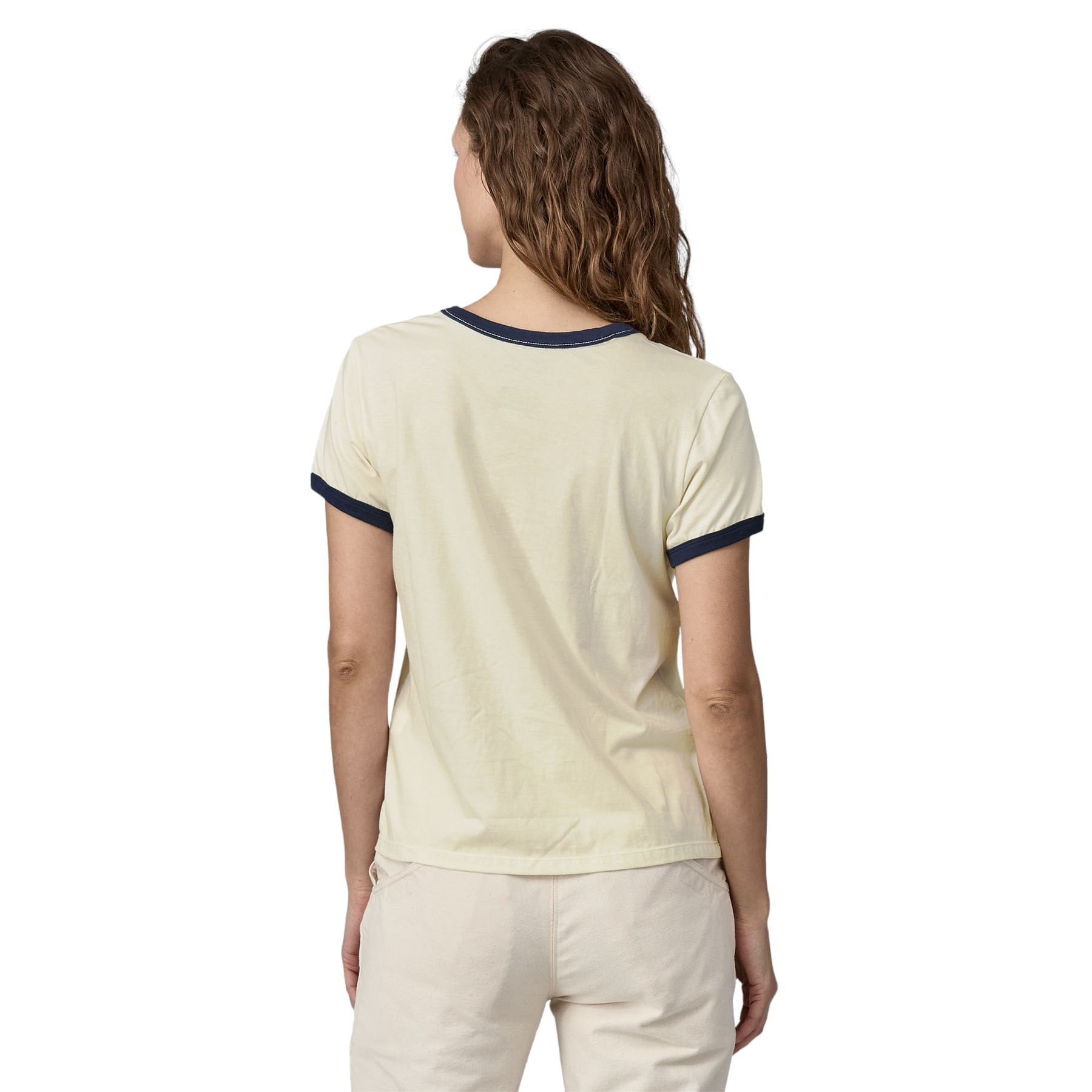 【Patagonia】 Women's '73 Text Logo Organic Ringer Tee patagonia-womens-73-text-logo-