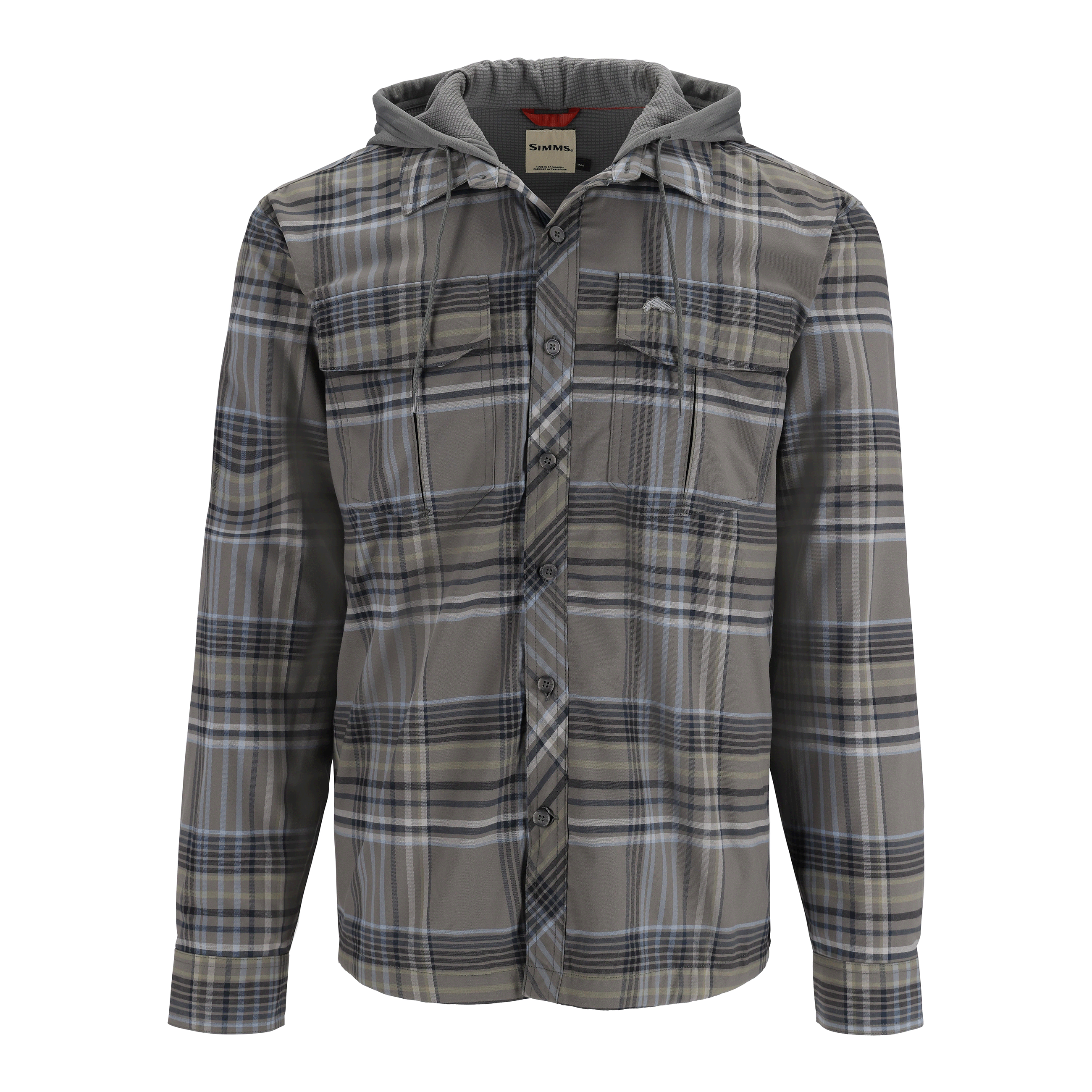 flannel simms pullover