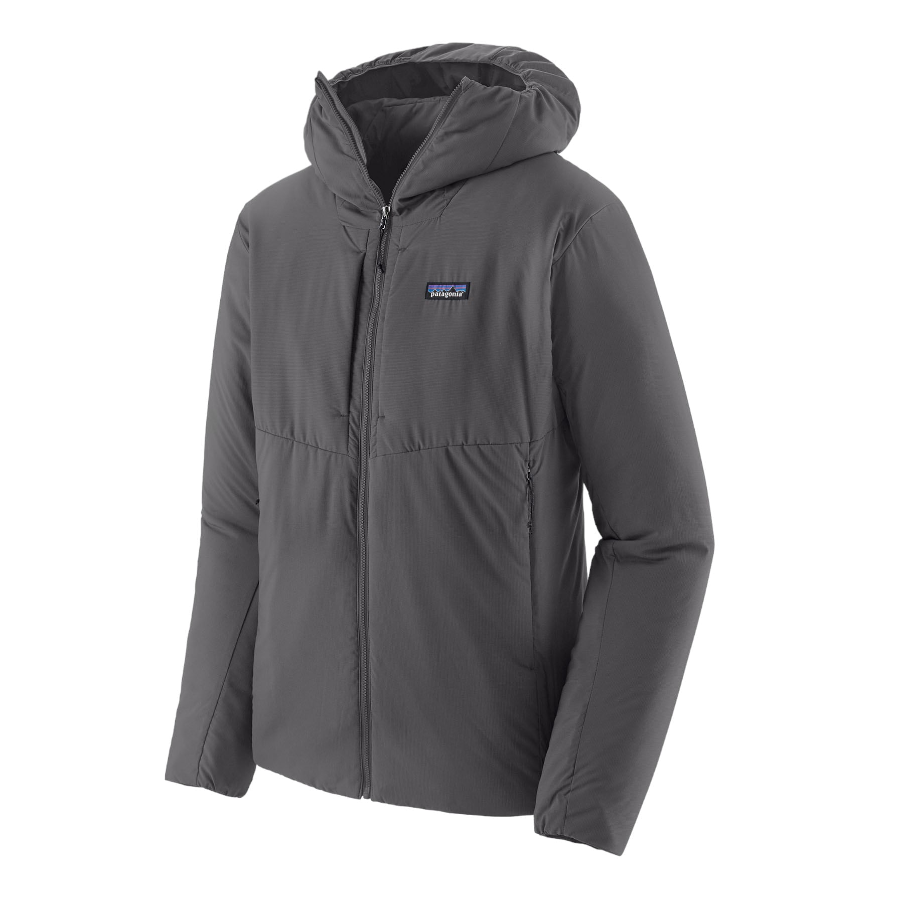 PATAGONIA NANO AIR XXL BLACK W/GRAY store ACCENTS HOODY. STYLE #8426