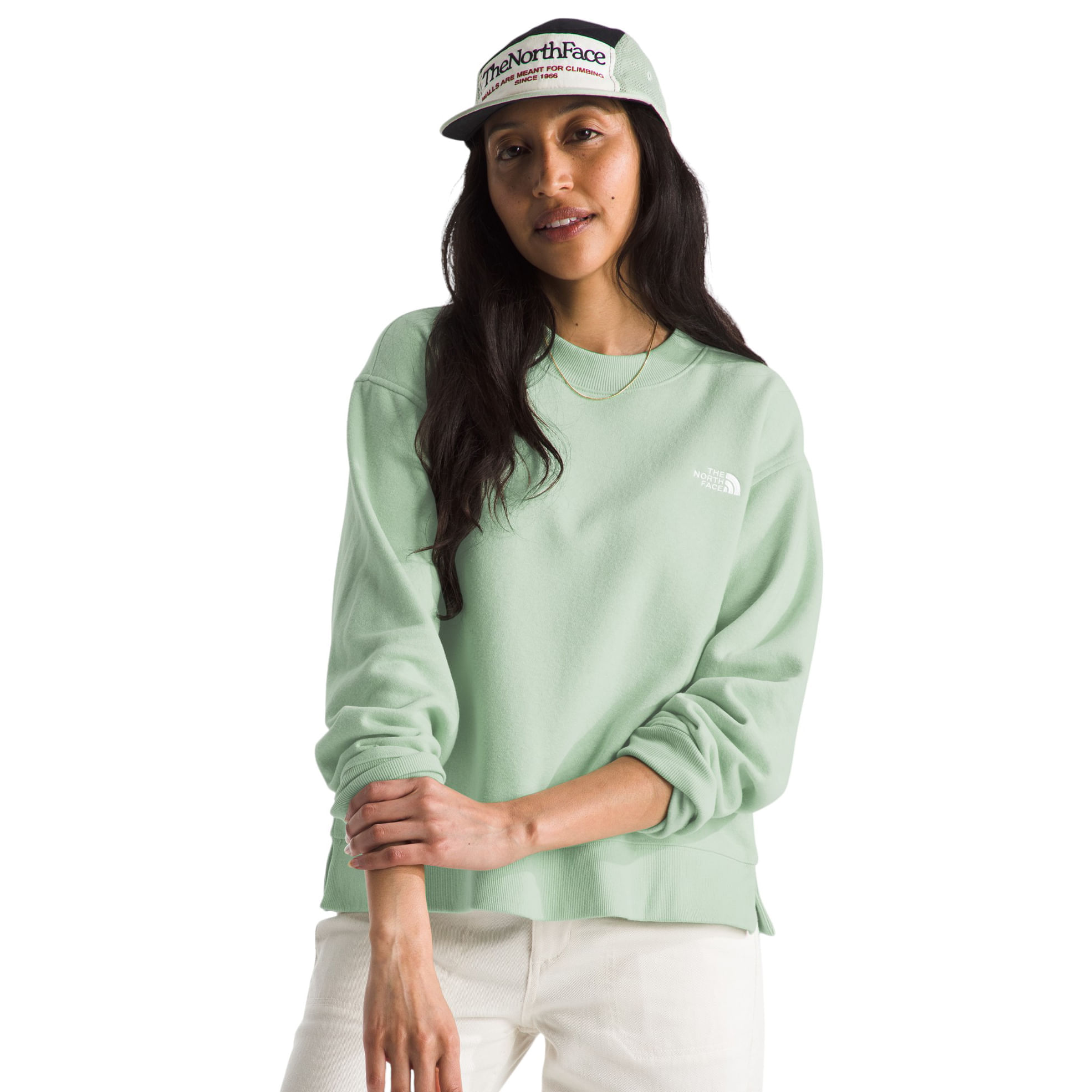 The-North-Face-Evolution-Fleece-Top---Women-s-Misty-Sage