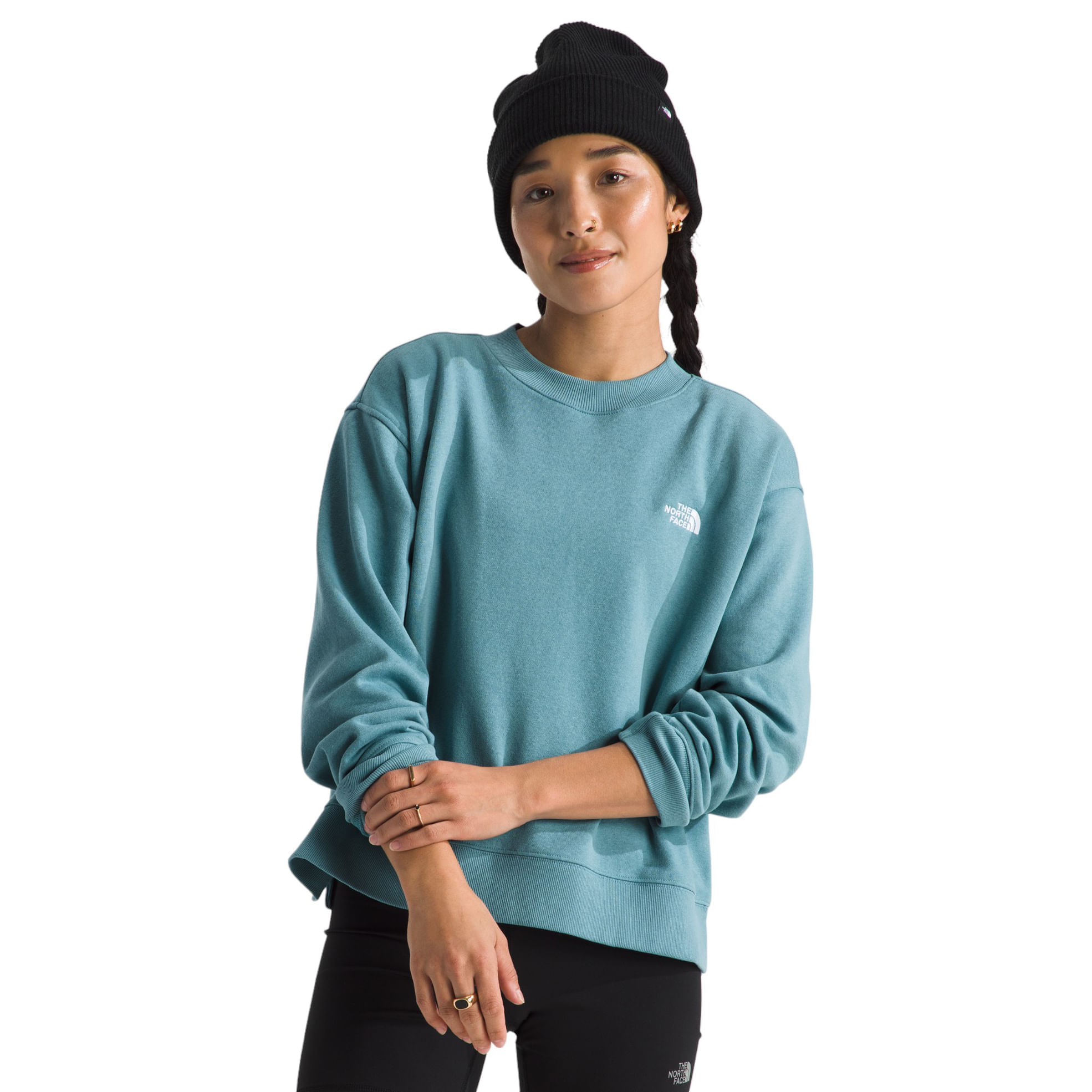 The-North-Face-Evolution-Fleece-Top---Women-s-Algae-Blue