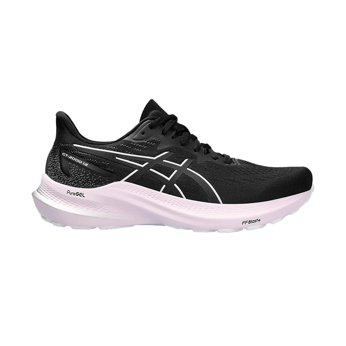 ASICS Women s GT 2000 12 Black White 6.5