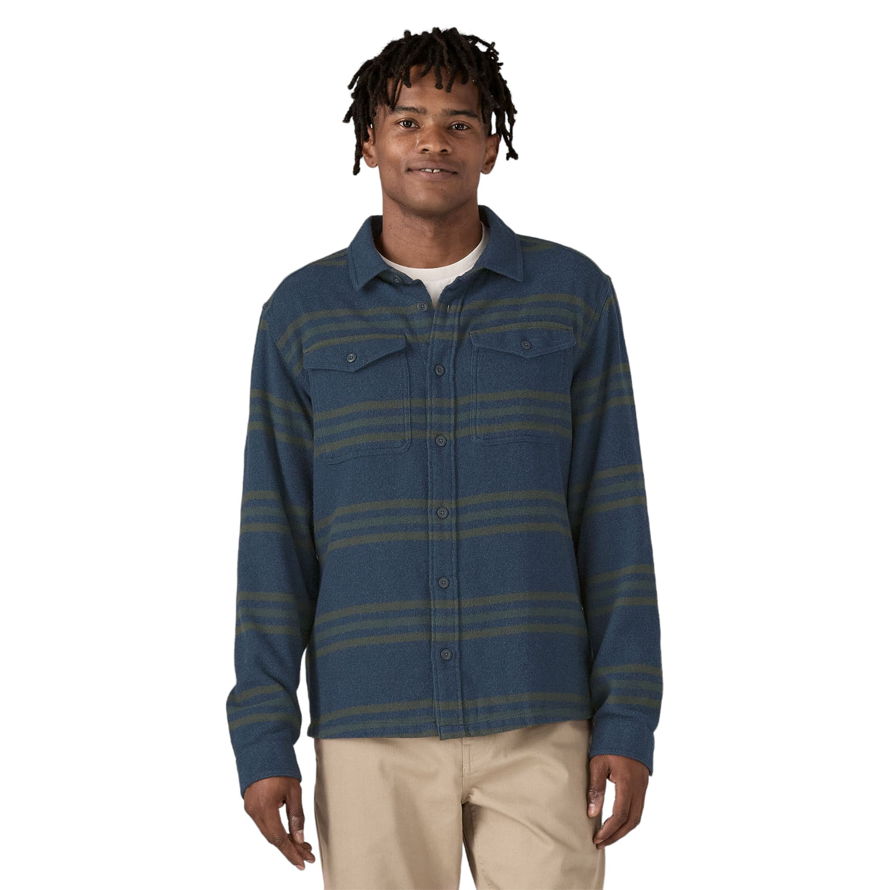 Patagonia-Fjord-Flannel-Shirt---Men-s-Treelined---Smolder-Blue