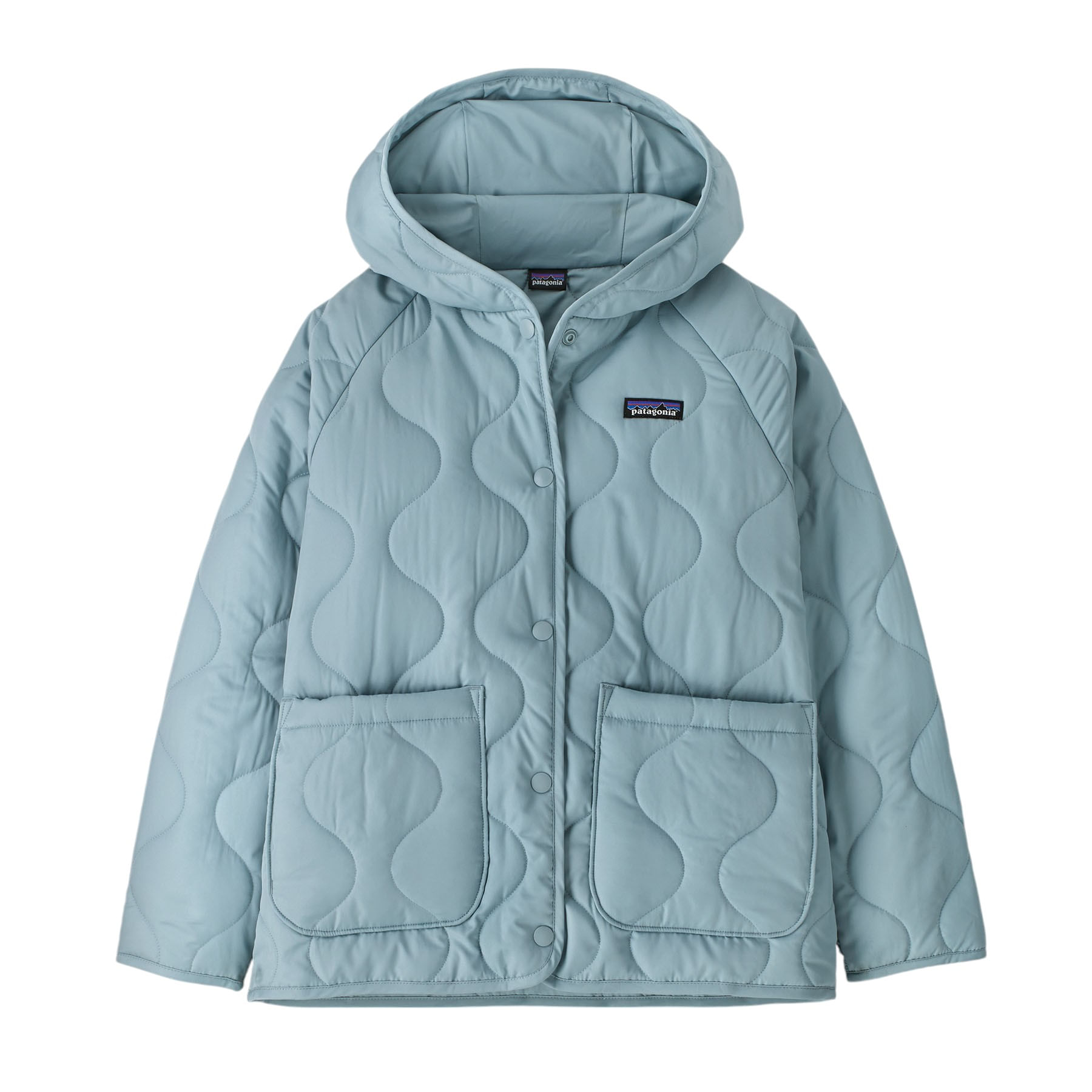Patagonia-Quilted-Puffer-Jacket---Kids--Thermal-Blue