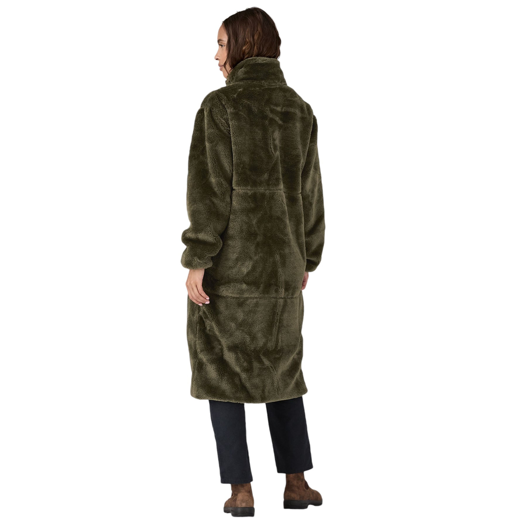 PATAGN-W-S-LONESOME-MESA-LONG-COAT-Pine-Needle-Green