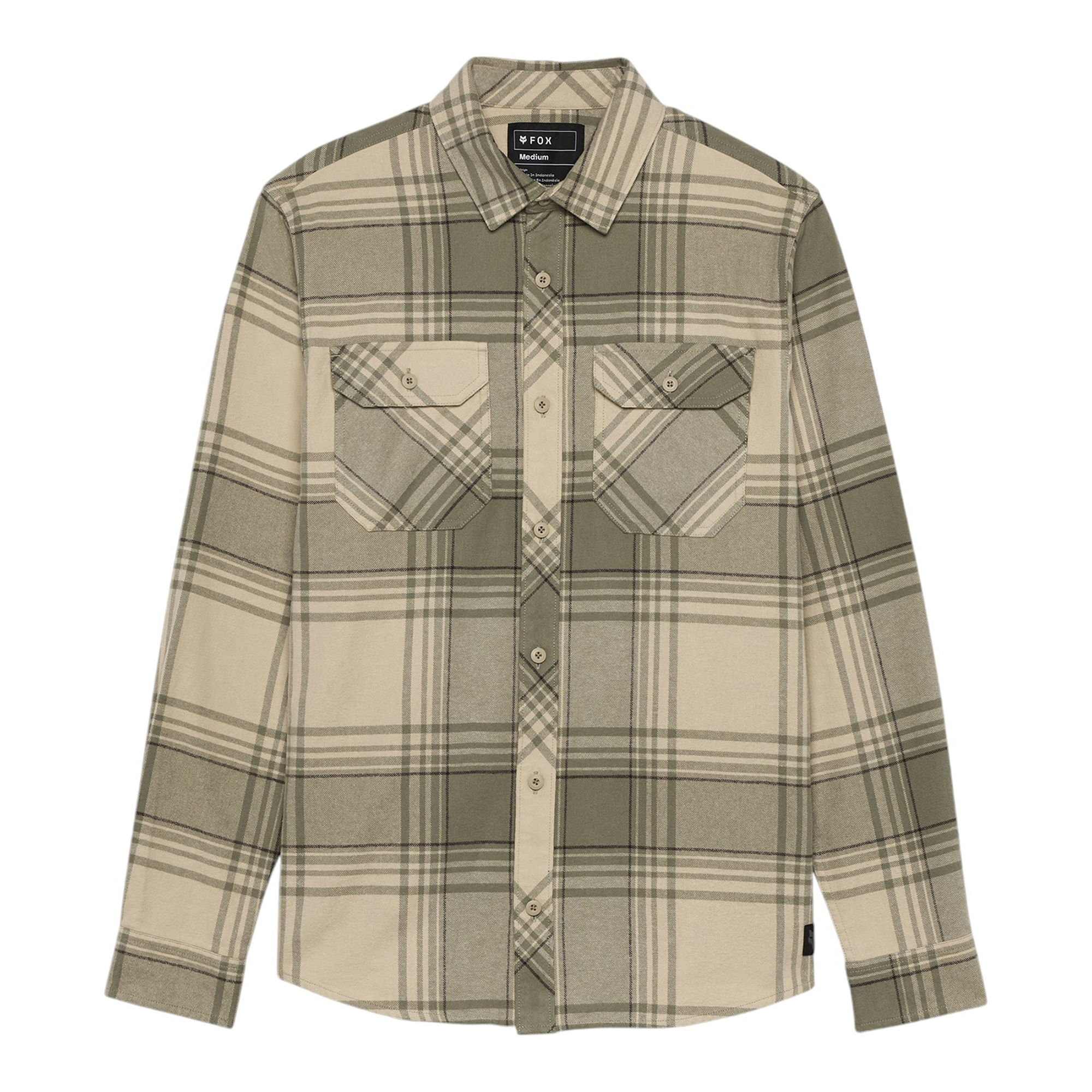 Fox-Traildust-Flannel-Shirt-Cream