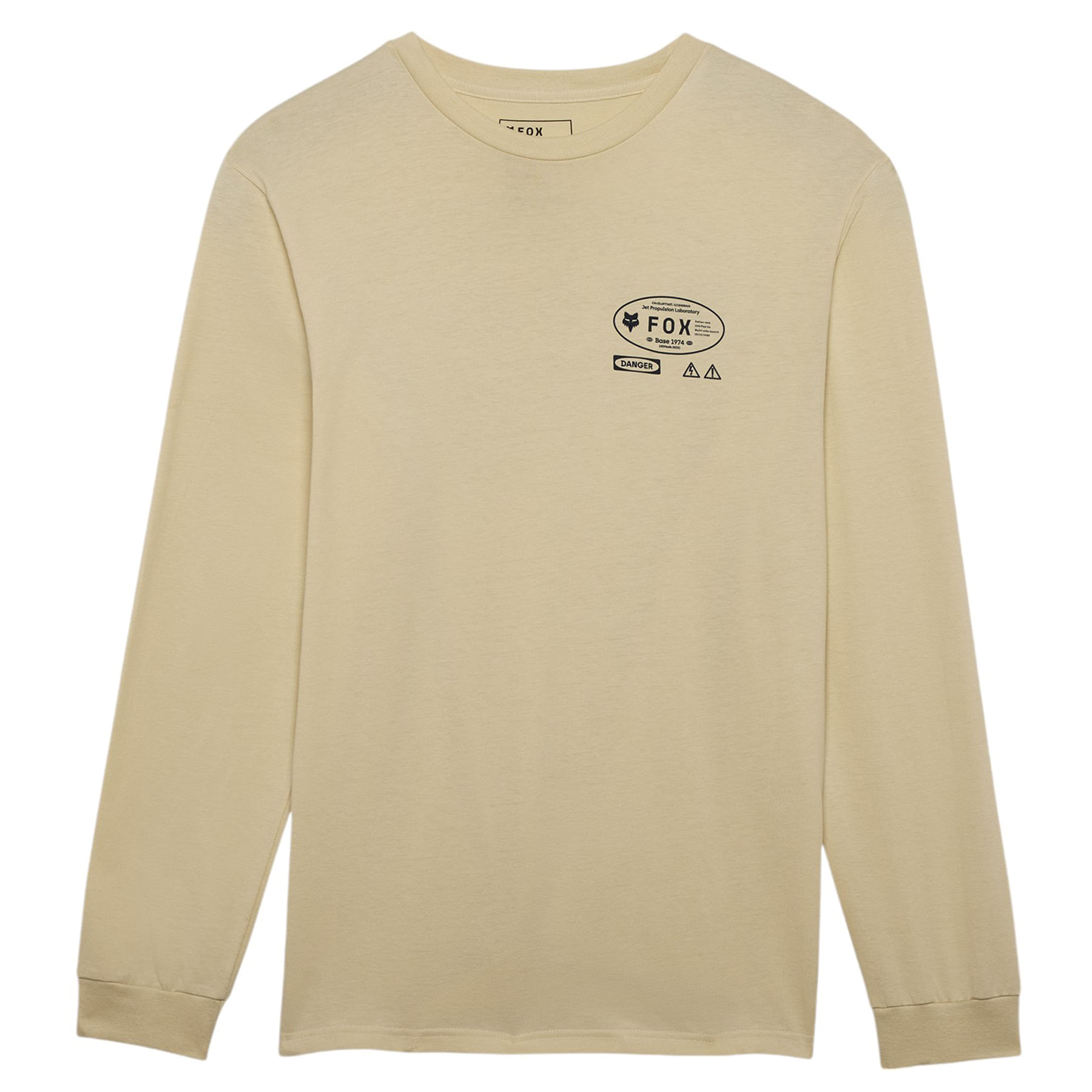 FOX-SHIRT-STAMPED-LS-PREM-Cream